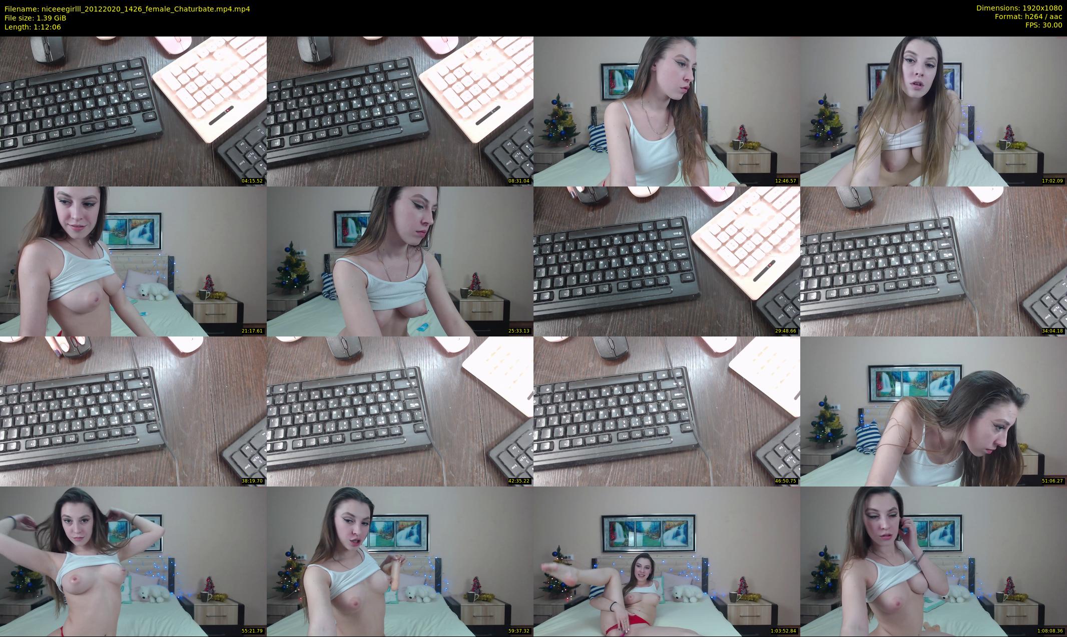 niceeegirlll — 73 minute Chaturbate couple cam show recording, 1080p, Dec 20, 2020