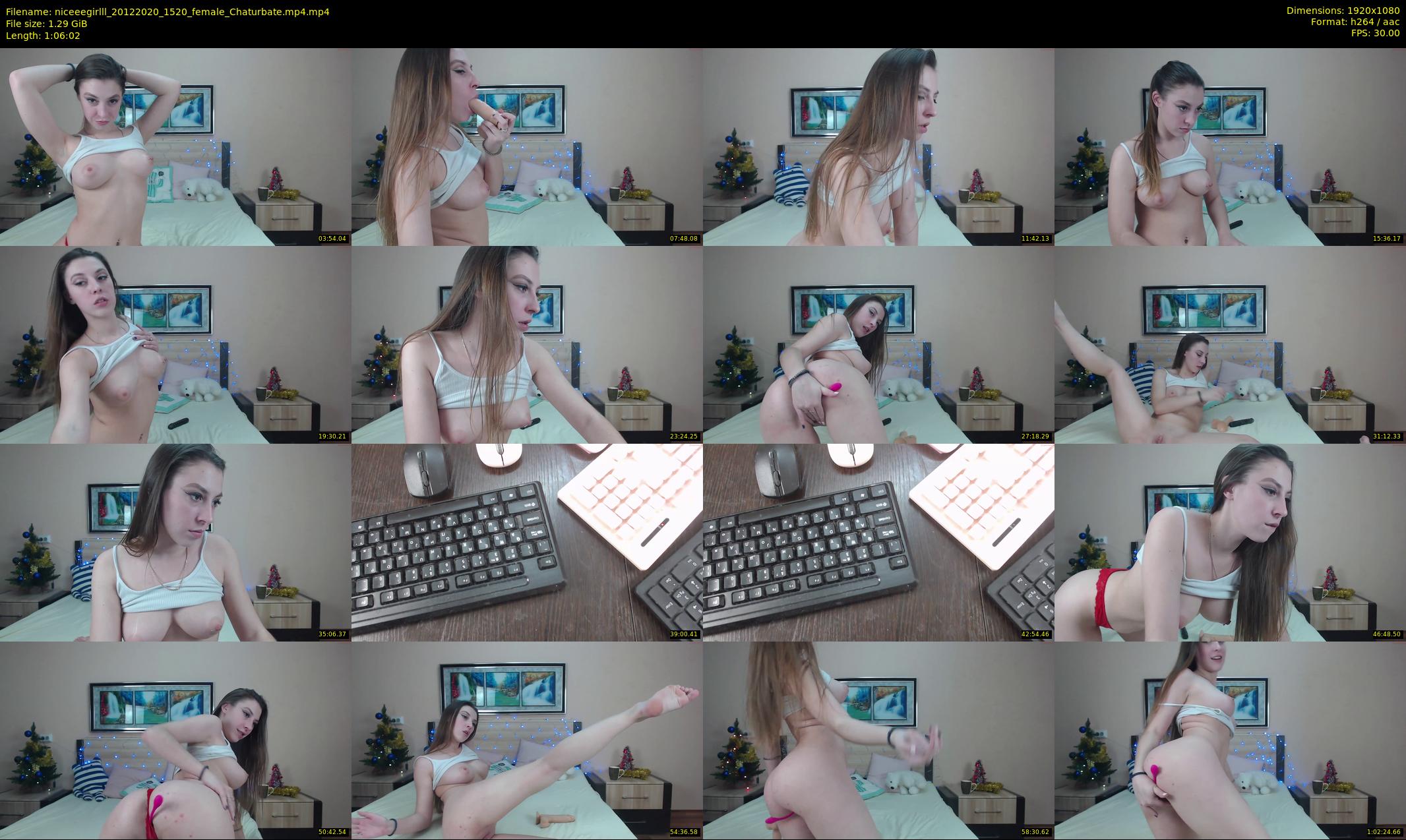 niceeegirlll — 67 minute Chaturbate couple cam show recording, 1080p, Dec 20, 2020