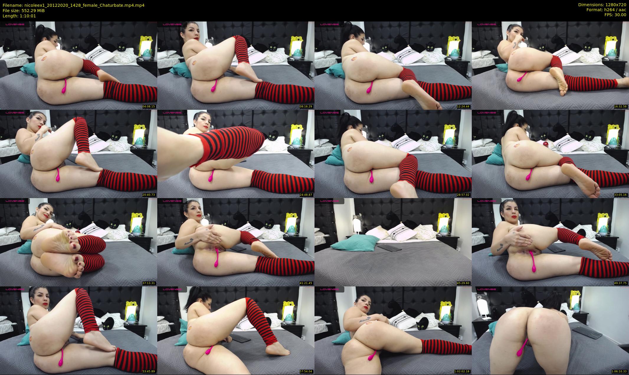 nicoleex1 — 71 minute Chaturbate female cam show recording, 720p, Dec 20, 2020