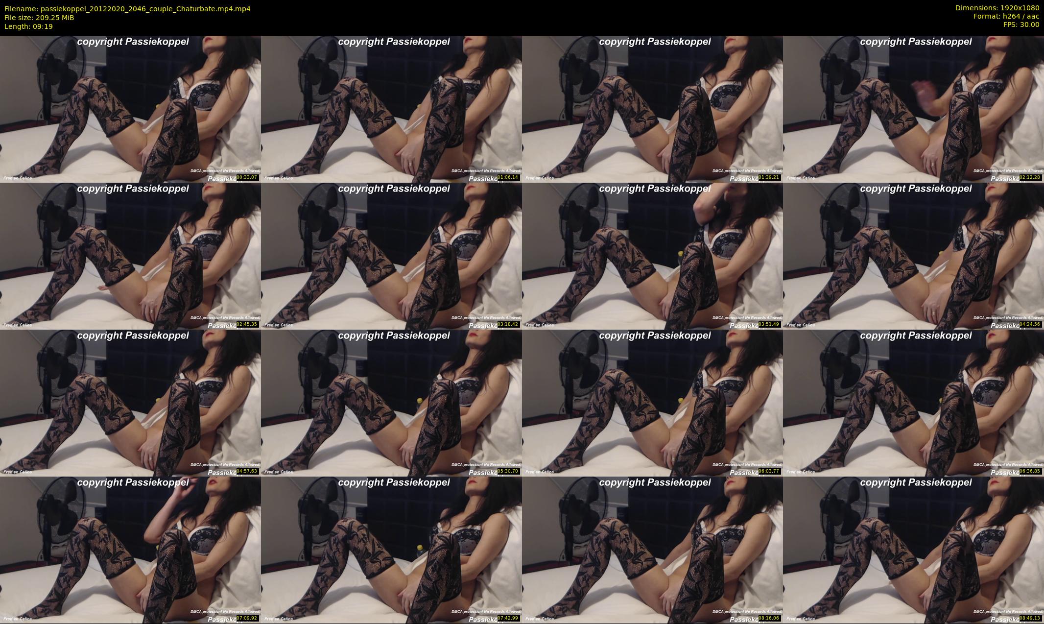passiekoppel — 10 minute Chaturbate couple cam show recording, 1080p, Dec 20, 2020