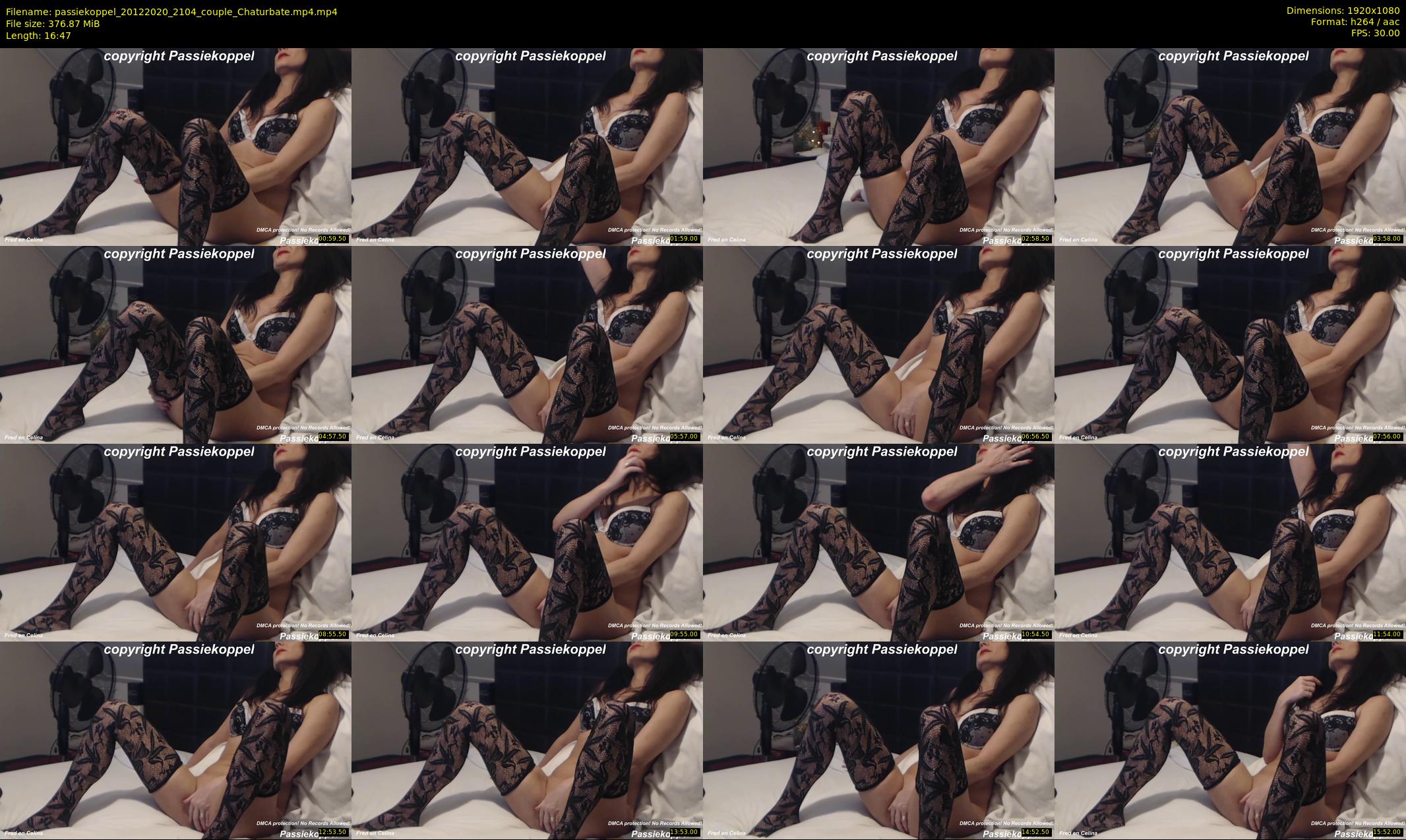 passiekoppel — 17 minute Chaturbate couple cam show recording, 1080p, Dec 20, 2020