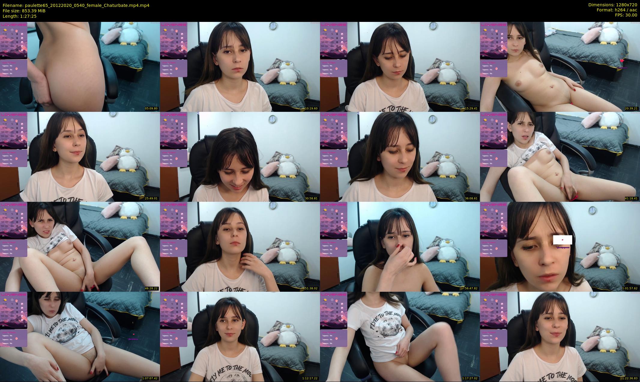 paulette65 — 88 minute Chaturbate female cam show recording, 720p, Dec 20, 2020