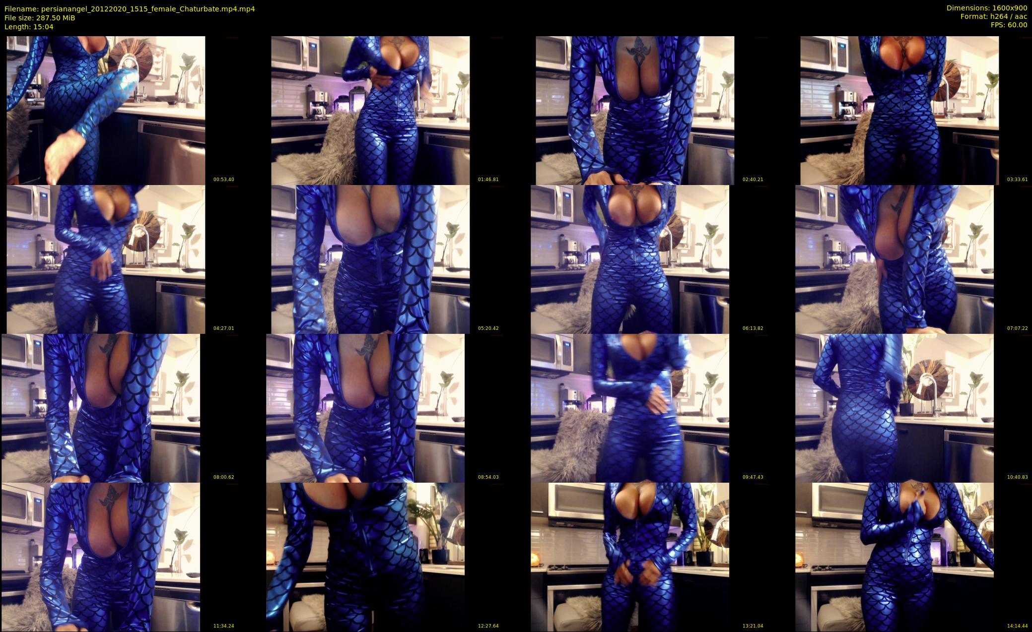 persianangel — 16 minute Chaturbate female cam show recording, 720p, Dec 20, 2020