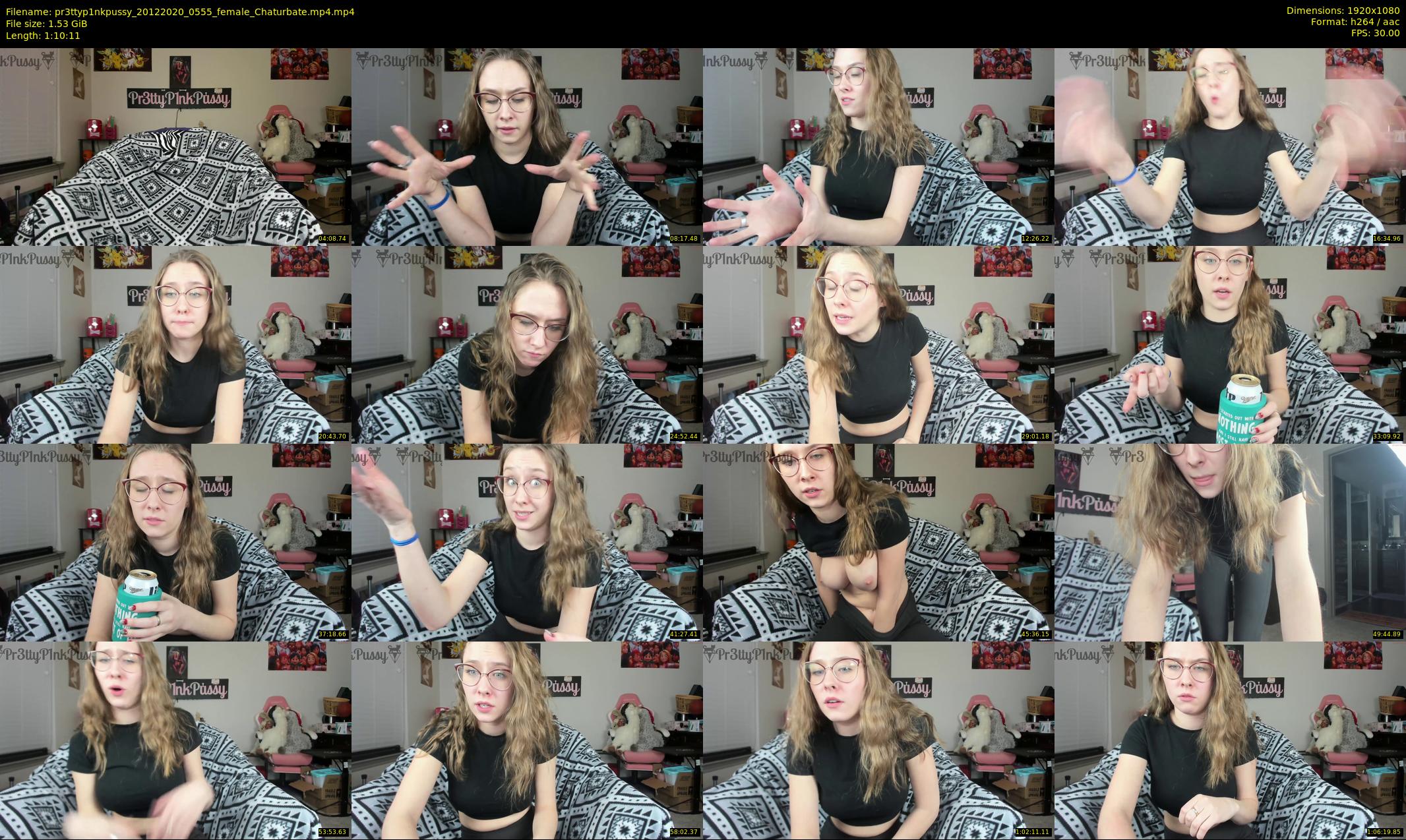 pr3ttyp1nkpussy — 71 minute Chaturbate couple cam show recording, 1080p, Dec 20, 2020