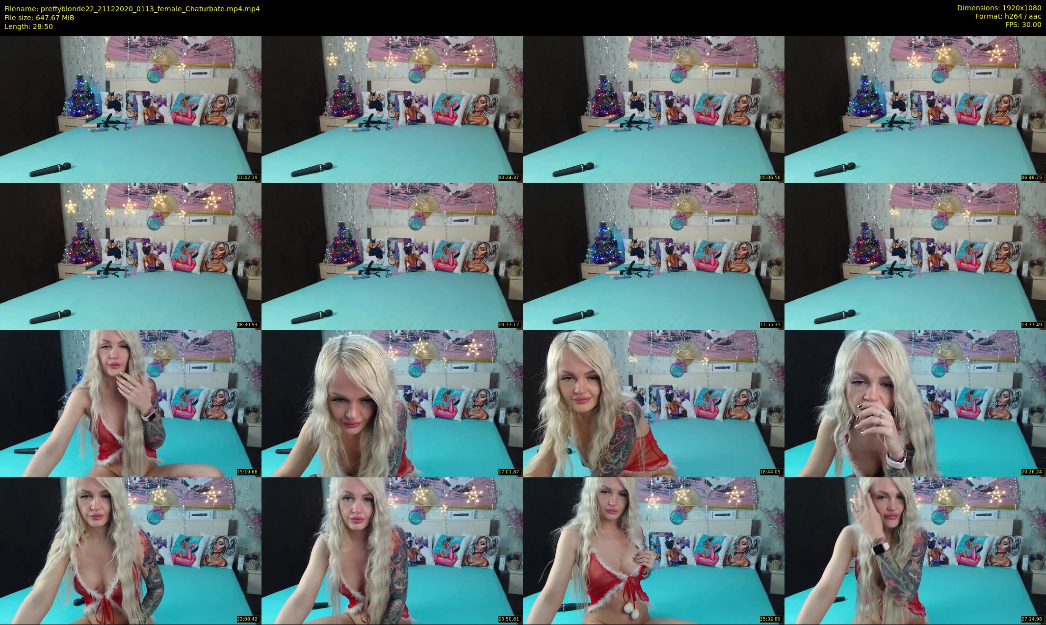 prettyblonde22 — 29 minute Chaturbate female cam show recording, 1080p, Dec 21, 2020