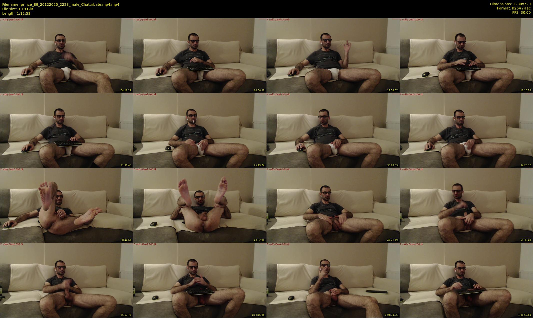 prince_89 — 73 minute Chaturbate male cam show recording, 720p, Dec 20, 2020