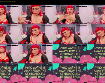 pyrowayne — 56 minute Chaturbate female cam show recording, 720p, Dec 20, 2020