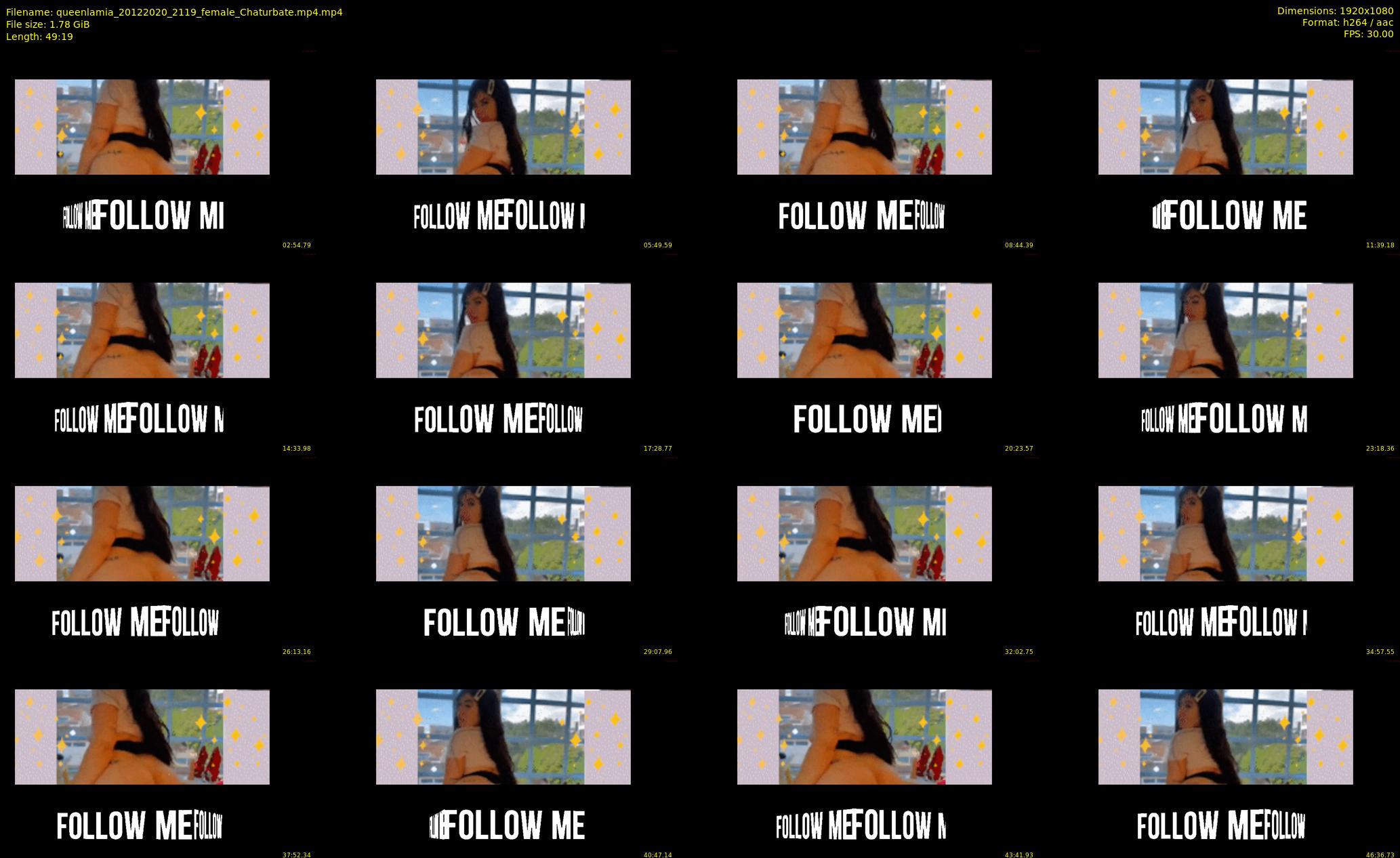 queenlamia — 50 minute Chaturbate female cam show recording, 1080p, Dec 20, 2020