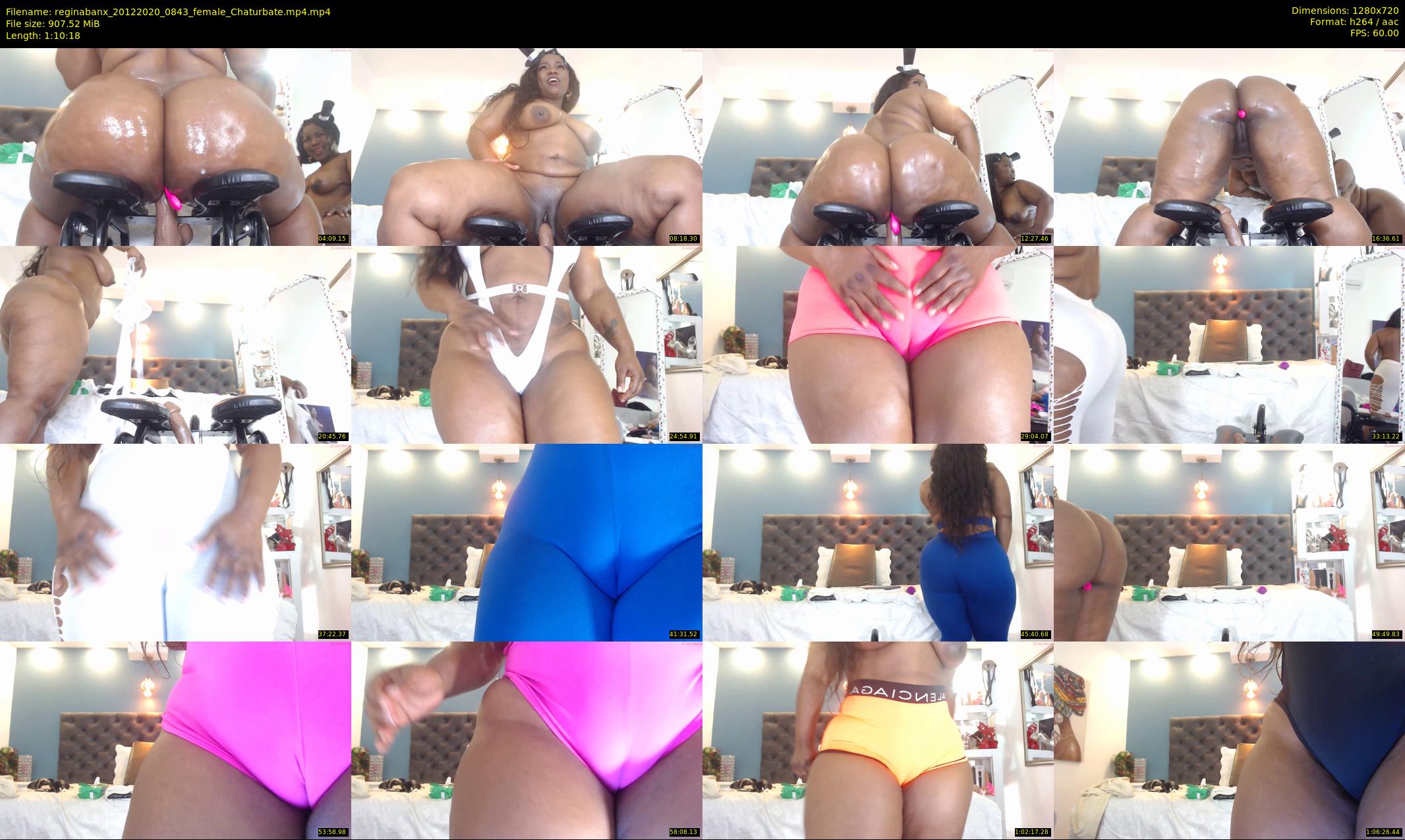 reginabanx — 71 minute Chaturbate female cam show recording, 720p, Dec 20, 2020