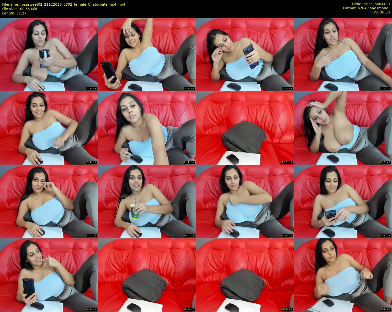 rosasweet02 — 33 minute Chaturbate female cam show recording, 480p, Dec 21, 2020