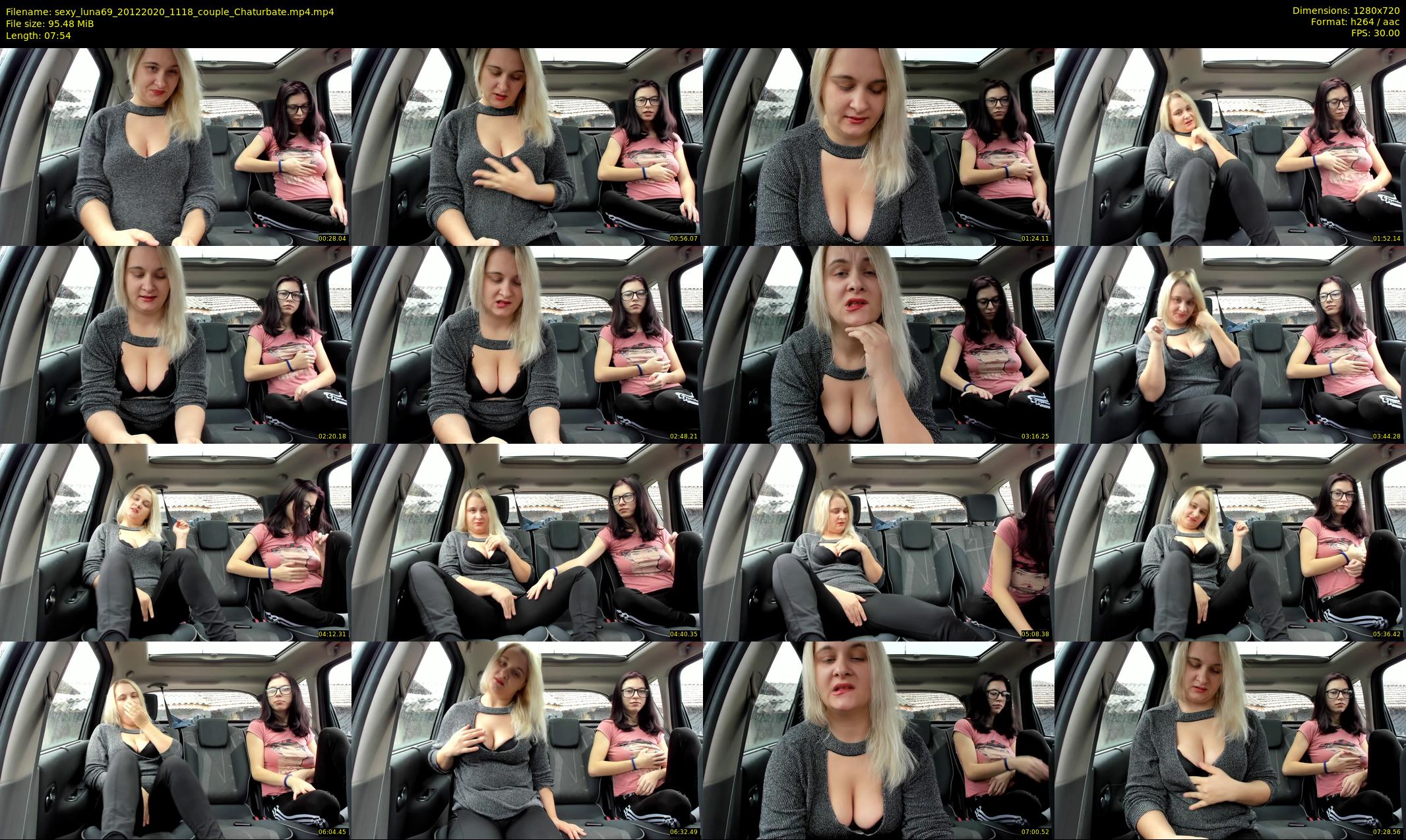 sexy_luna69 — 8 minute Chaturbate couple cam show recording, 720p, Dec 20, 2020