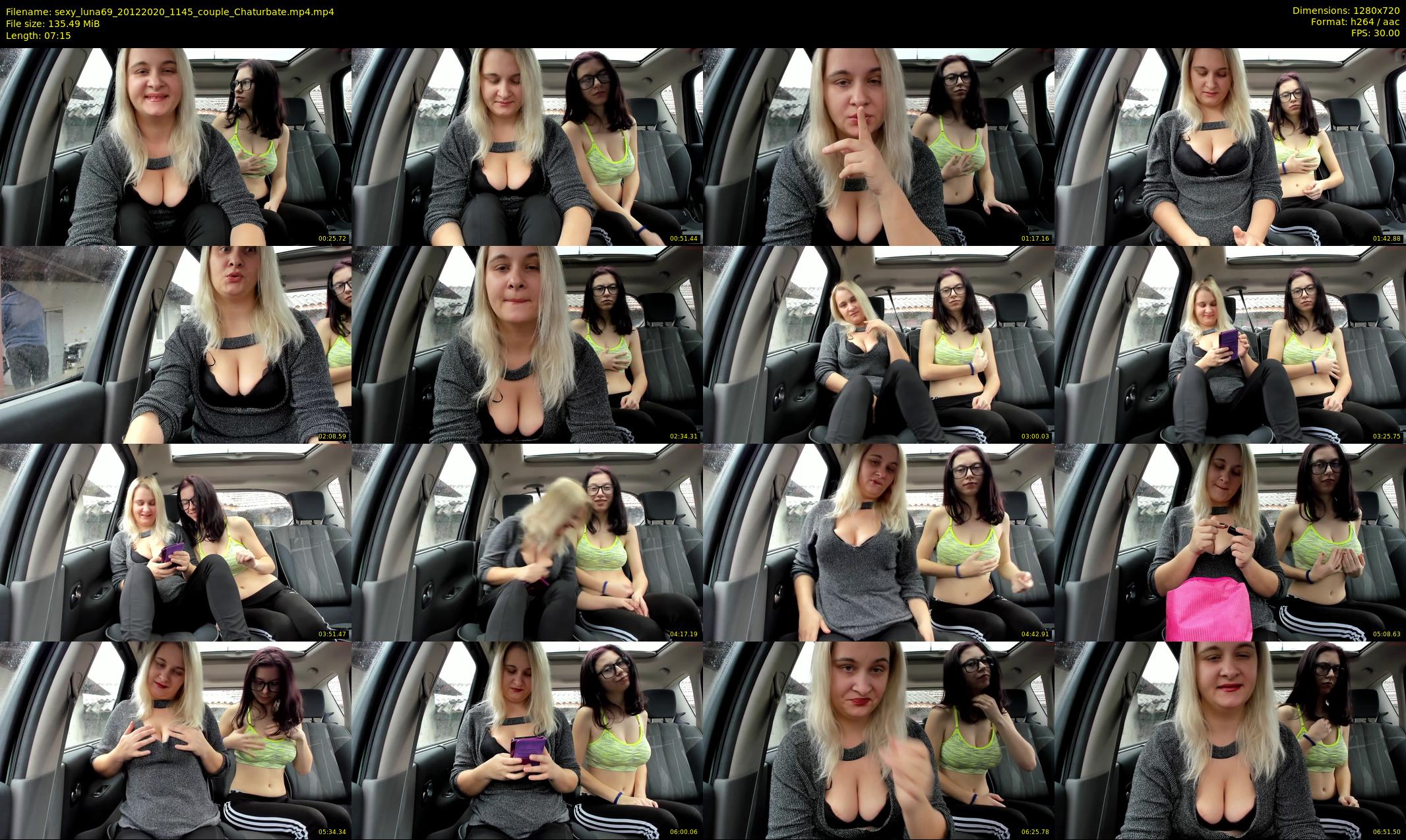 sexy_luna69 — 8 minute Chaturbate couple cam show recording, 720p, Dec 20, 2020