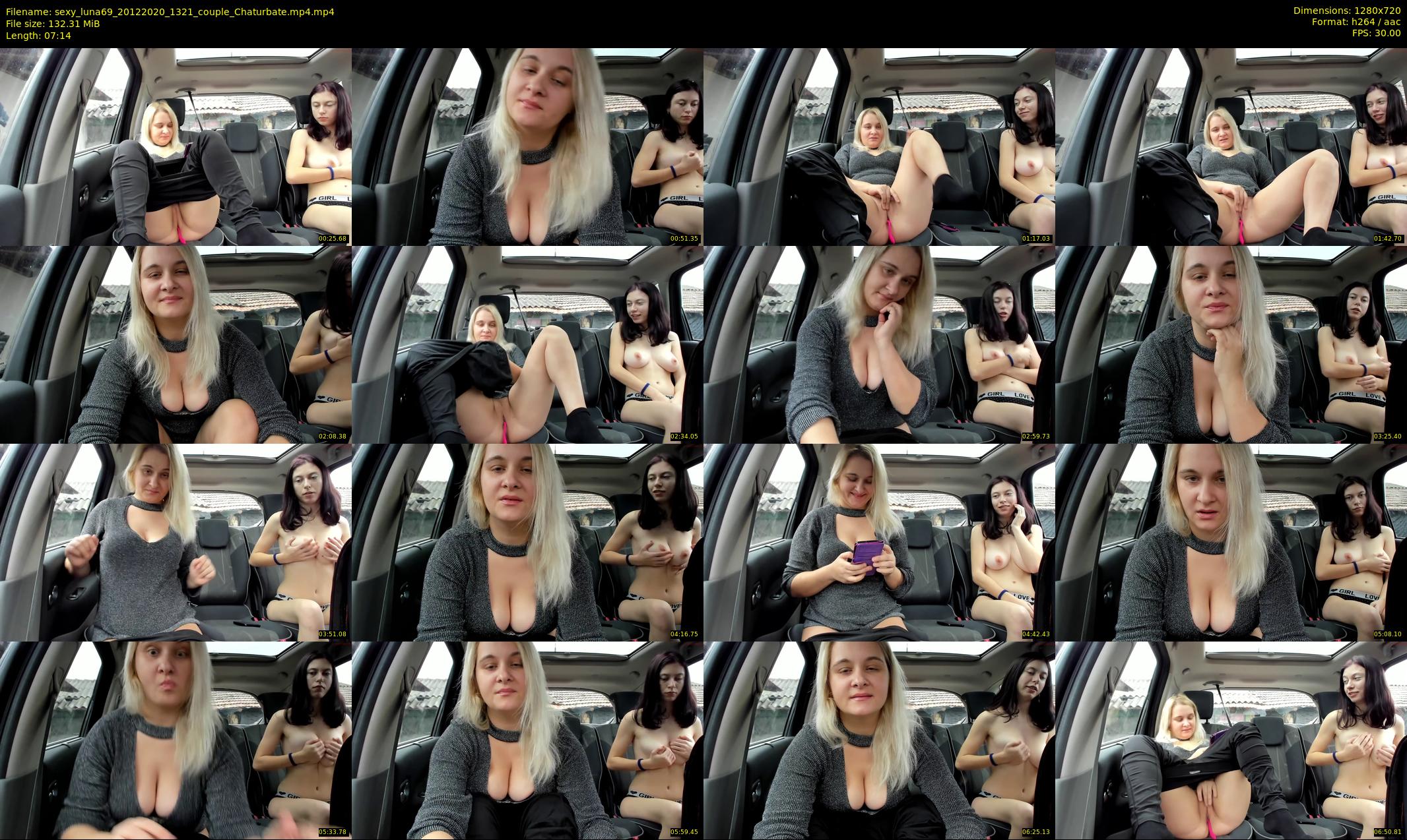 sexy_luna69 — 8 minute Chaturbate couple cam show recording, 720p, Dec 20, 2020