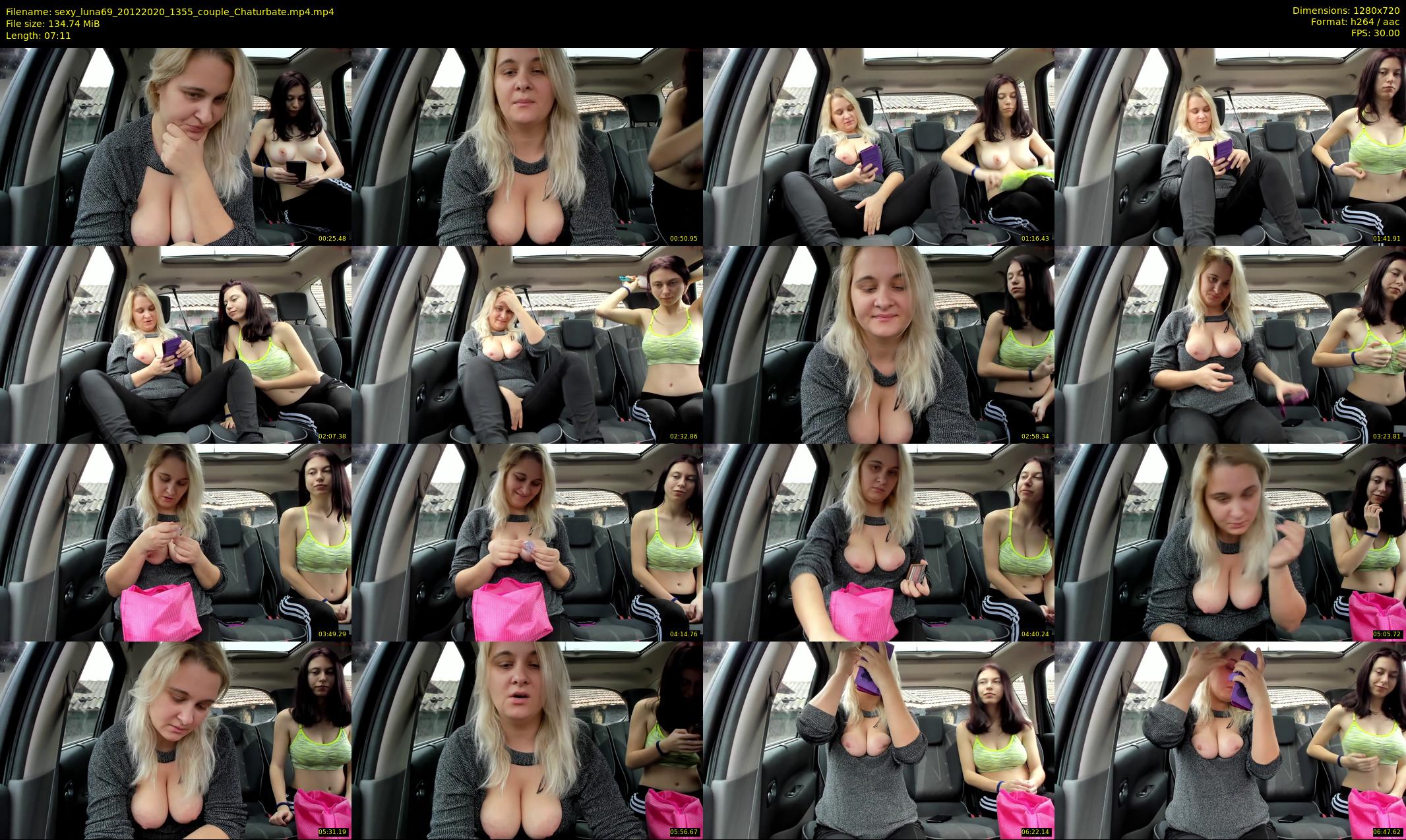 sexy_luna69 — 8 minute Chaturbate couple cam show recording, 720p, Dec 20, 2020