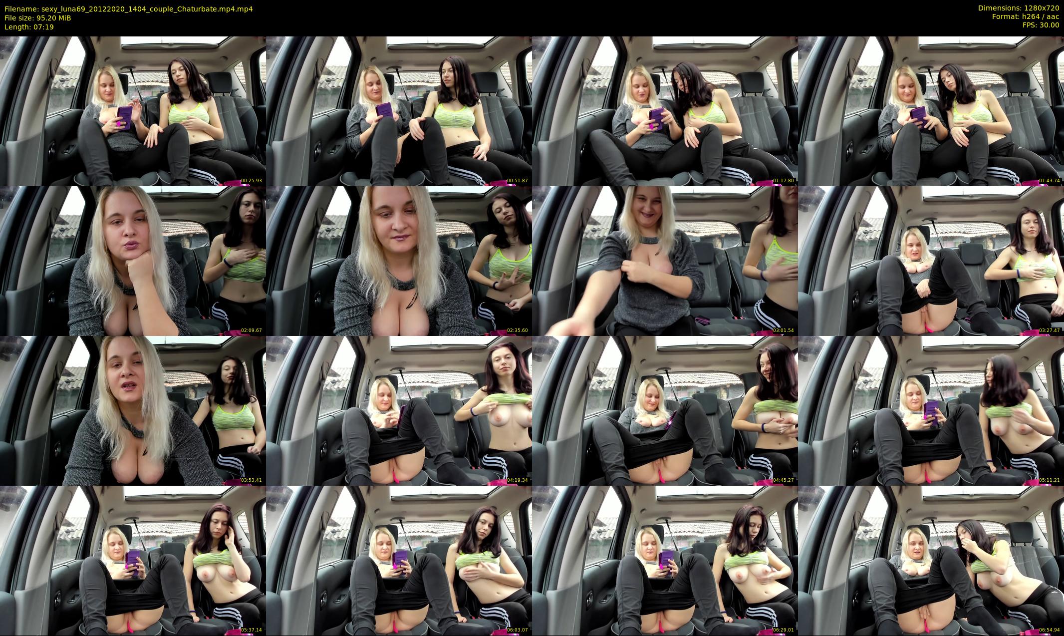 sexy_luna69 — 8 minute Chaturbate couple cam show recording, 720p, Dec 20, 2020