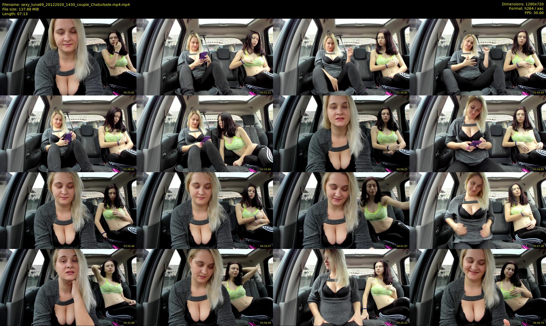 sexy_luna69 — 8 minute Chaturbate couple cam show recording, 720p, Dec 20, 2020