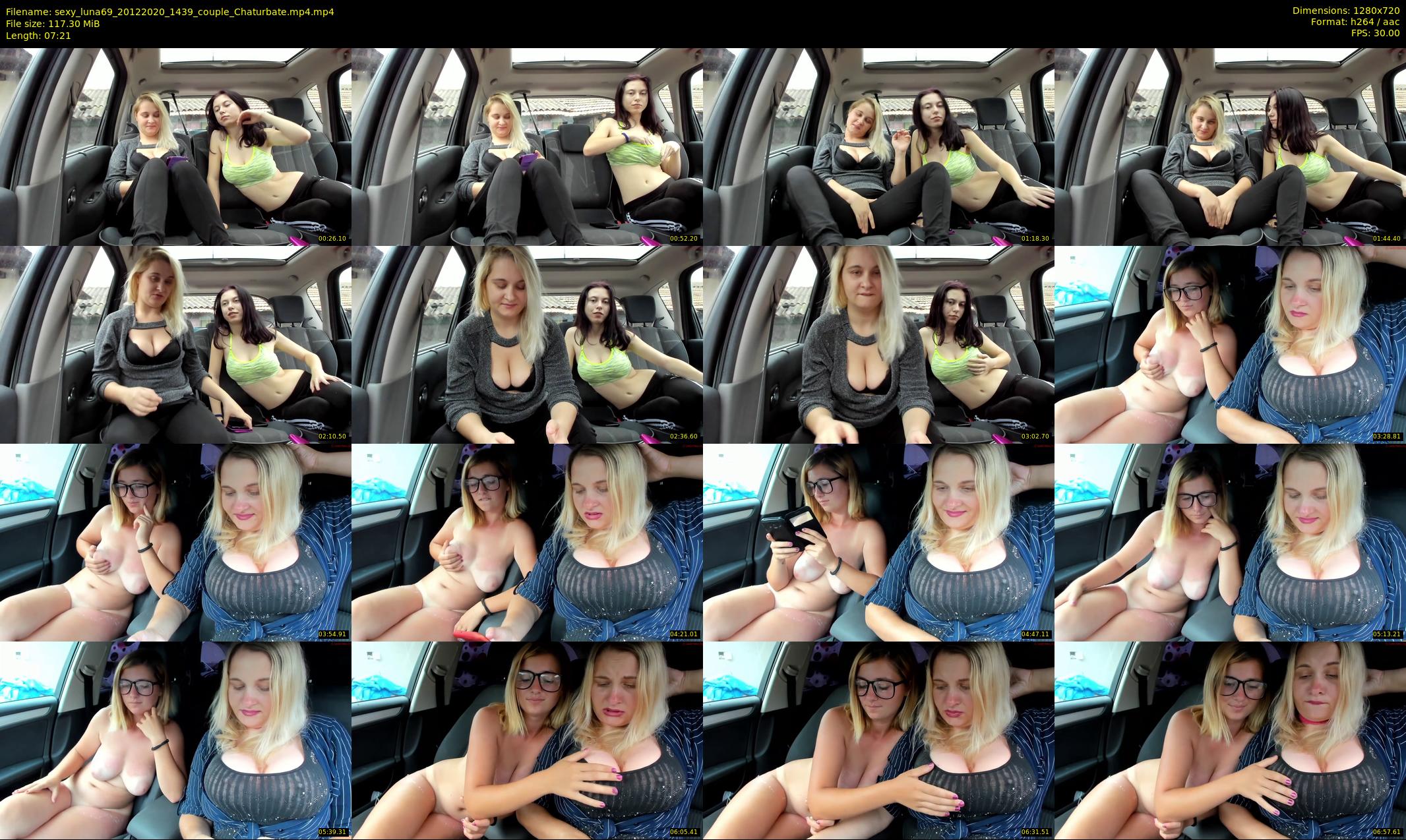 sexy_luna69 — 8 minute Chaturbate couple cam show recording, 720p, Dec 20, 2020