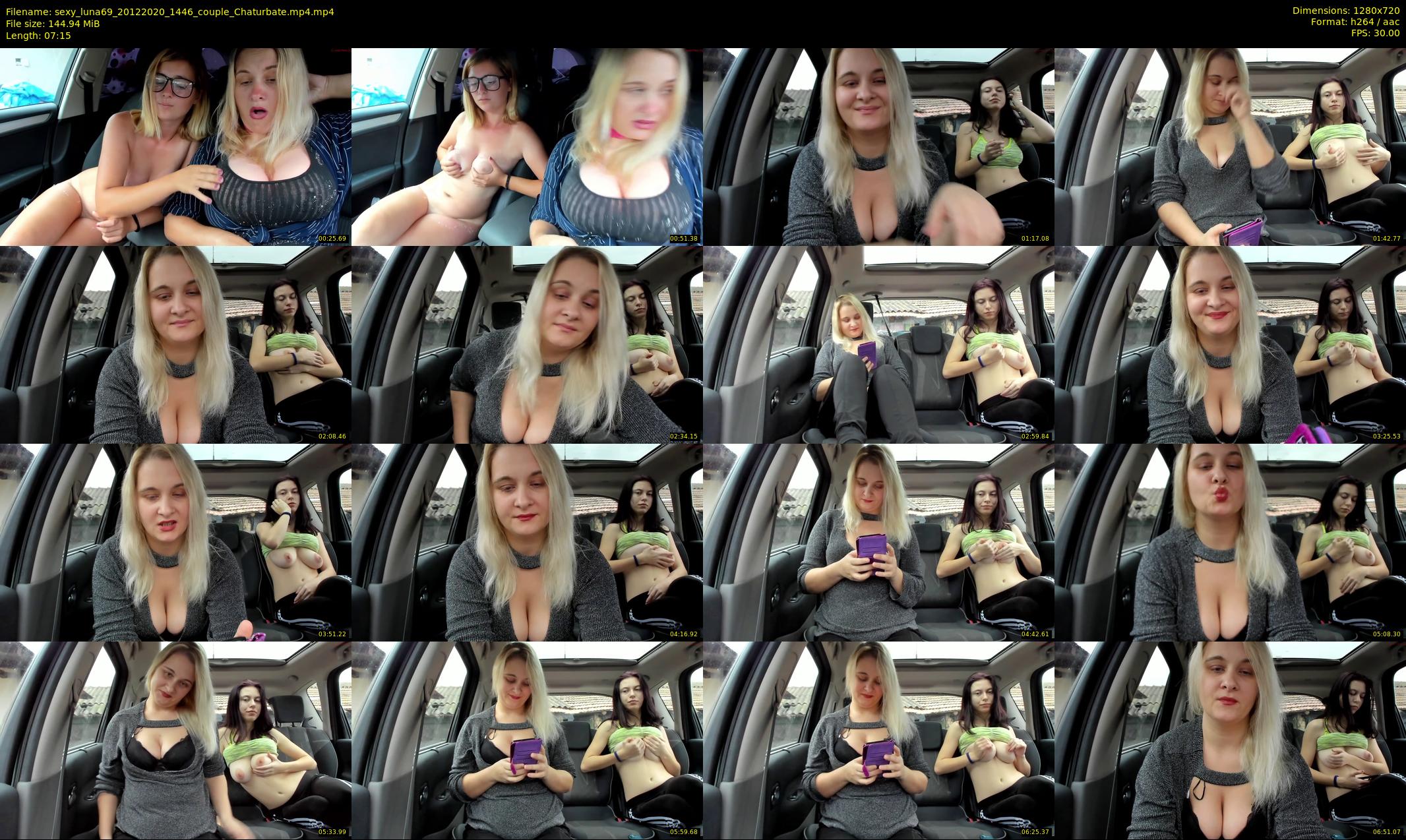 sexy_luna69 — 8 minute Chaturbate couple cam show recording, 720p, Dec 20, 2020