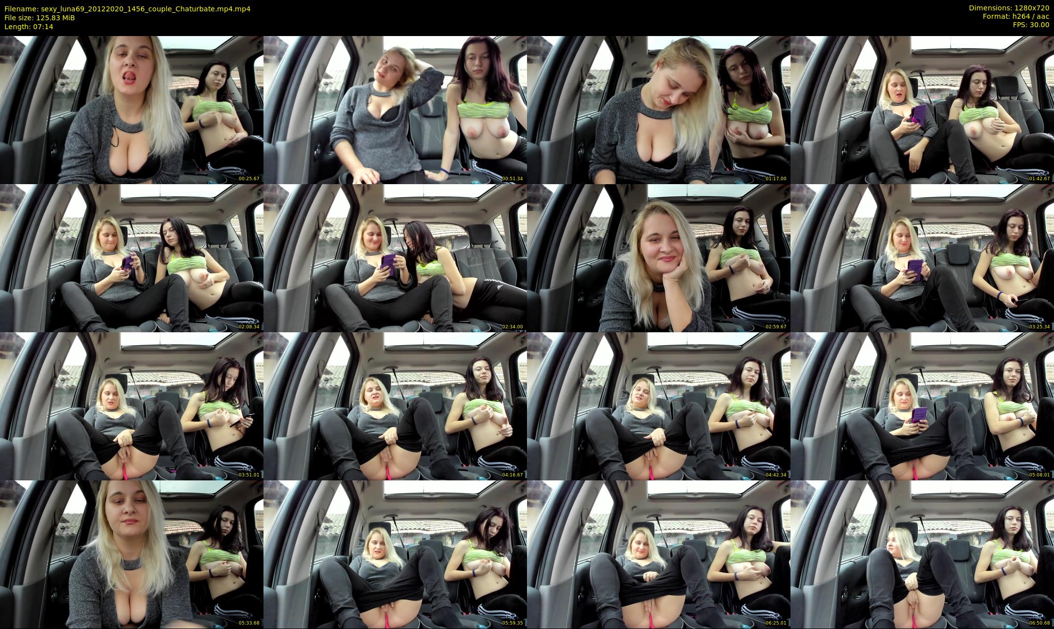 sexy_luna69 — 8 minute Chaturbate couple cam show recording, 720p, Dec 20, 2020