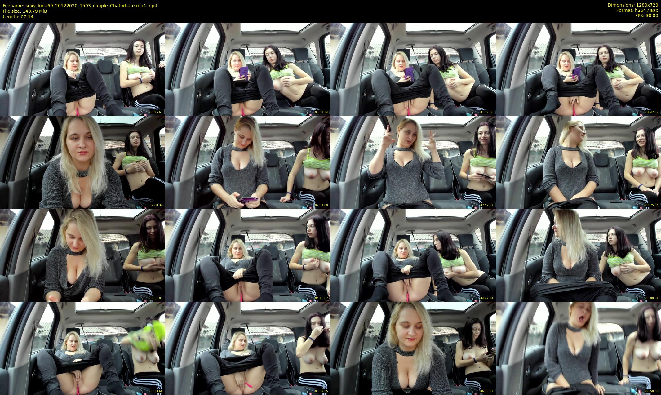 sexy_luna69 — 8 minute Chaturbate couple cam show recording, 720p, Dec 20, 2020
