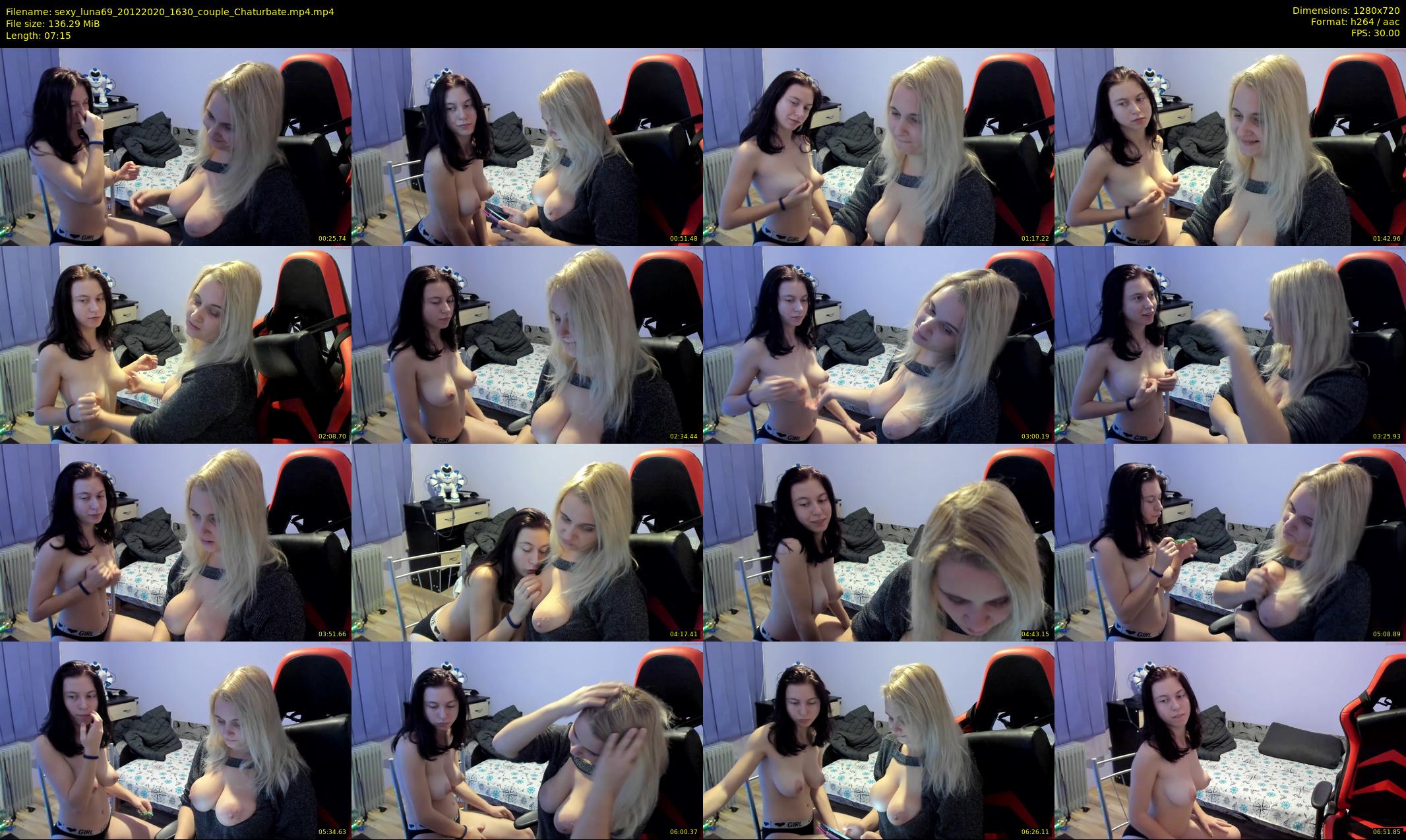 sexy_luna69 — 8 minute Chaturbate couple cam show recording, 720p, Dec 20, 2020
