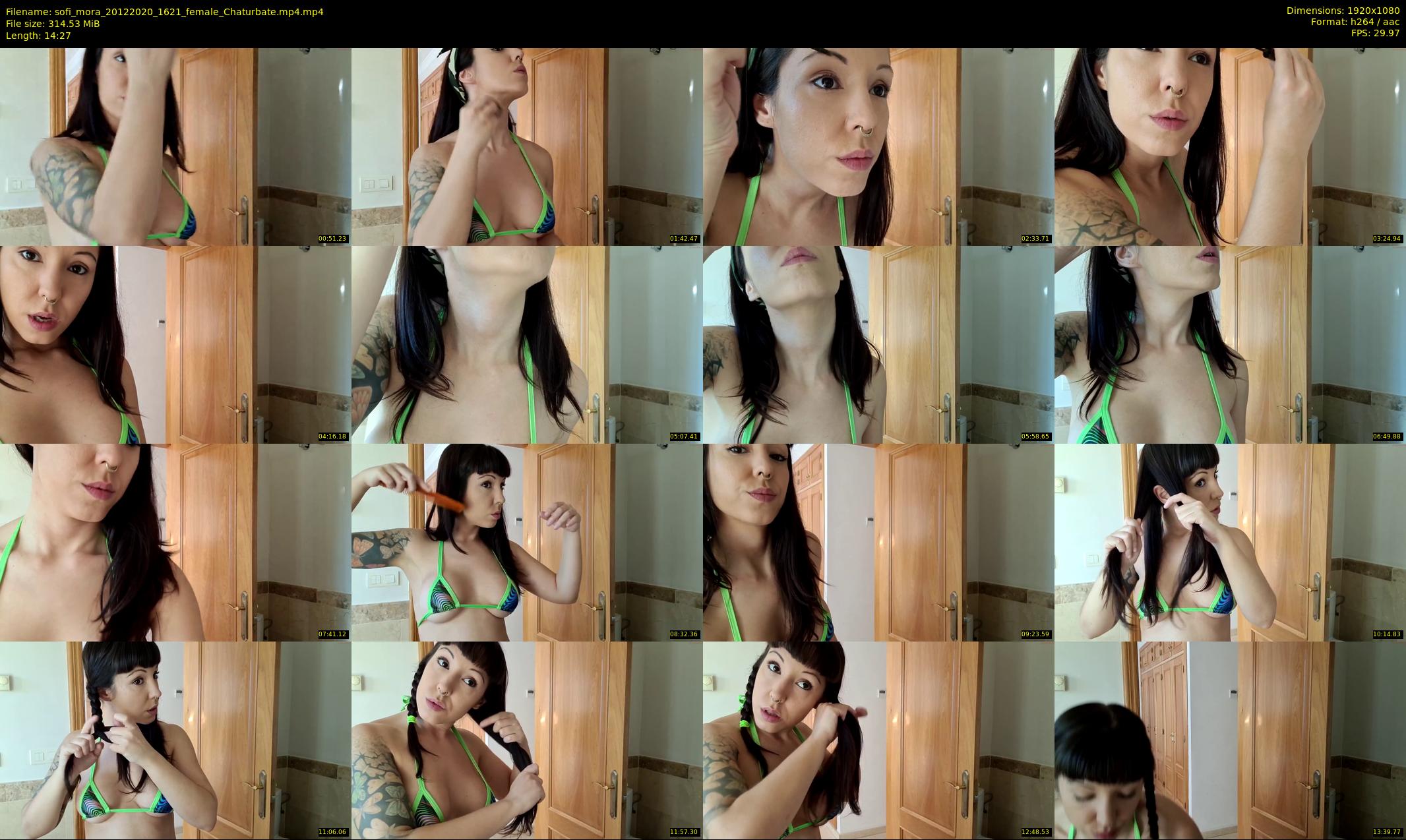 sofi_mora — 15 minute Chaturbate female cam show recording, 1080p, Dec 20, 2020