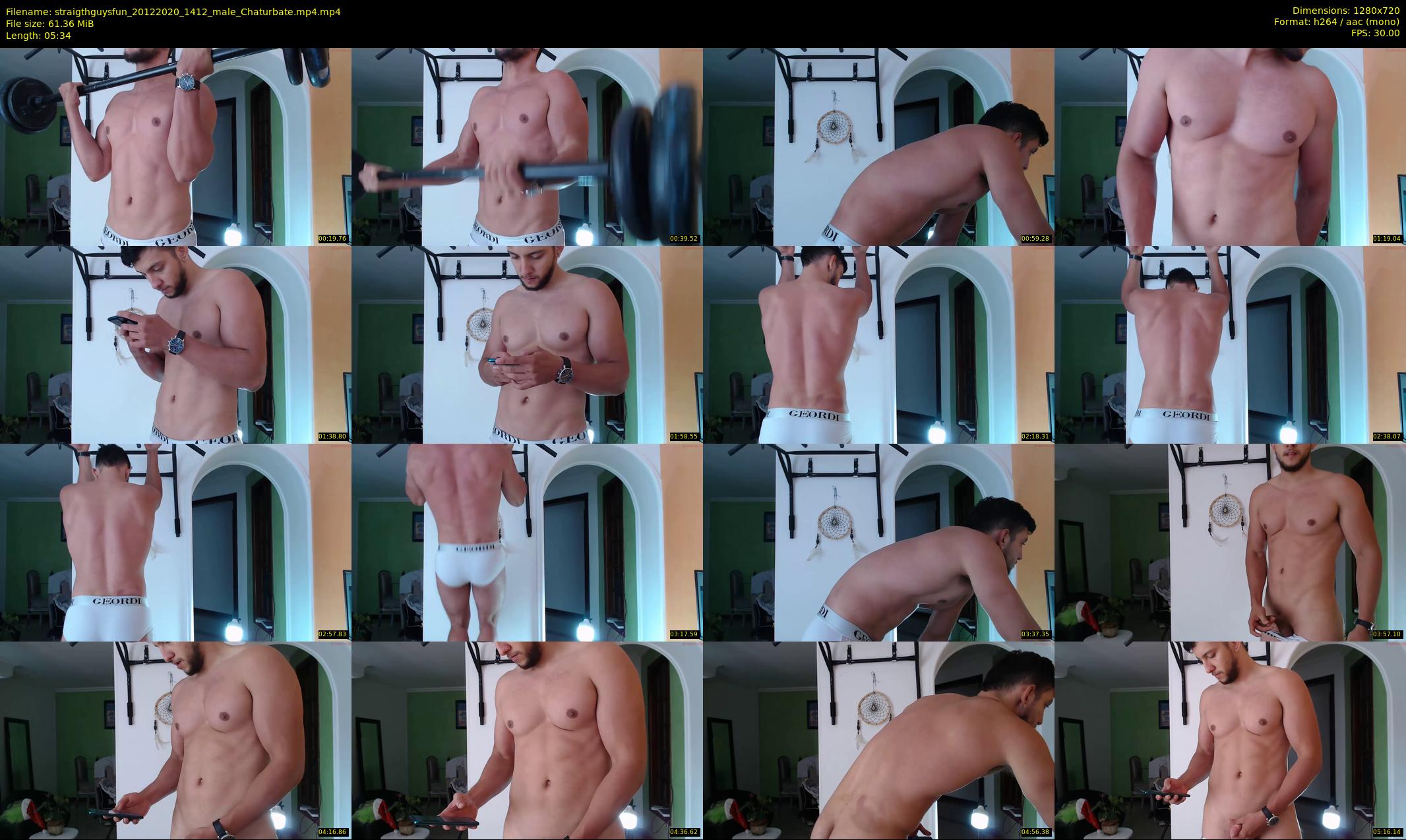 straigthguysfun — 6 minute Chaturbate male cam show recording, 720p, Dec 20, 2020