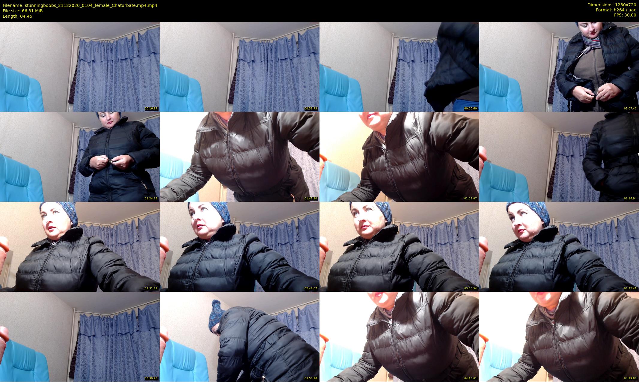 stunningboobs — 5 minute Chaturbate female cam show recording, 720p, Dec 21, 2020