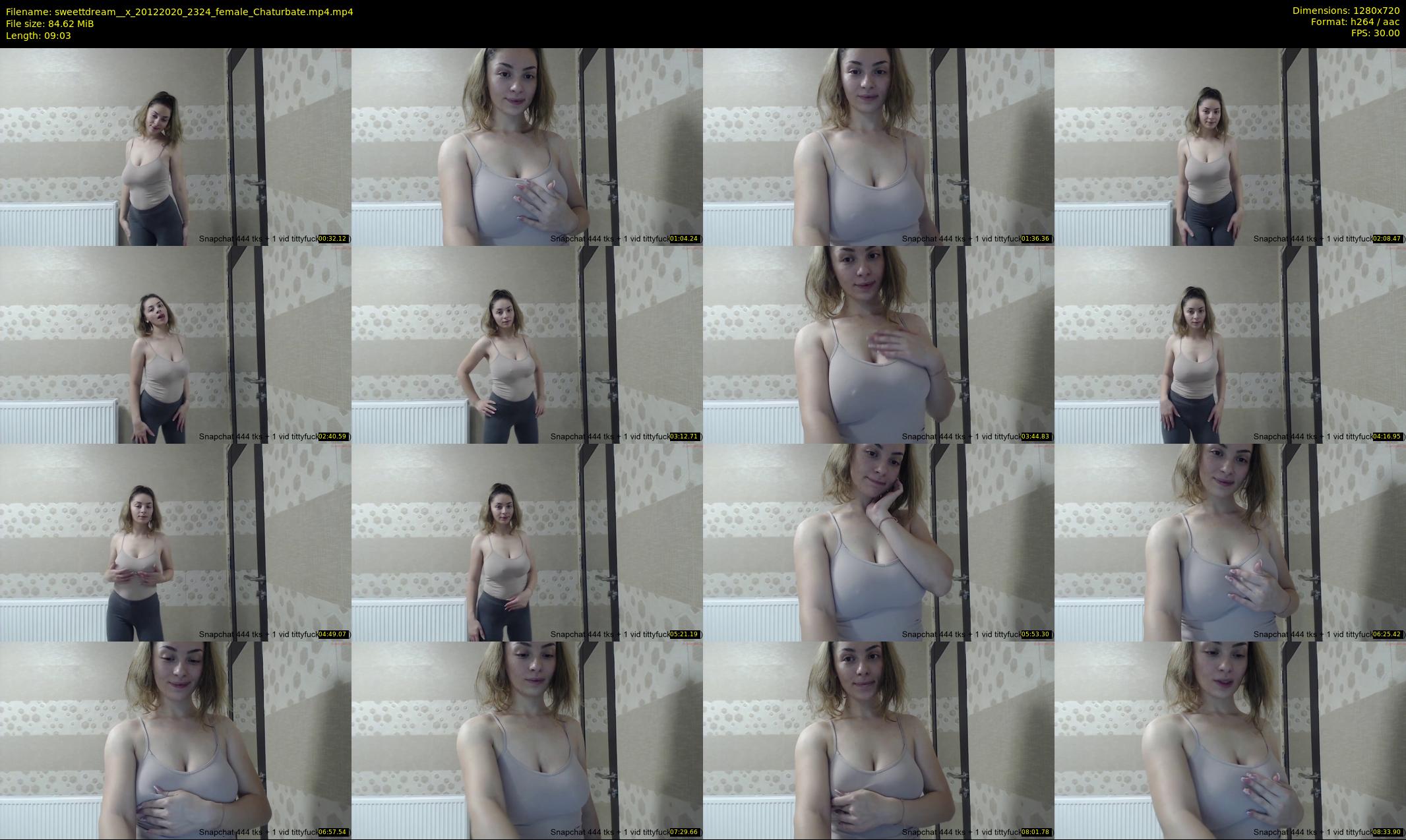 sweettdream__x — 10 minute Chaturbate female cam show recording, 720p, Dec 20, 2020