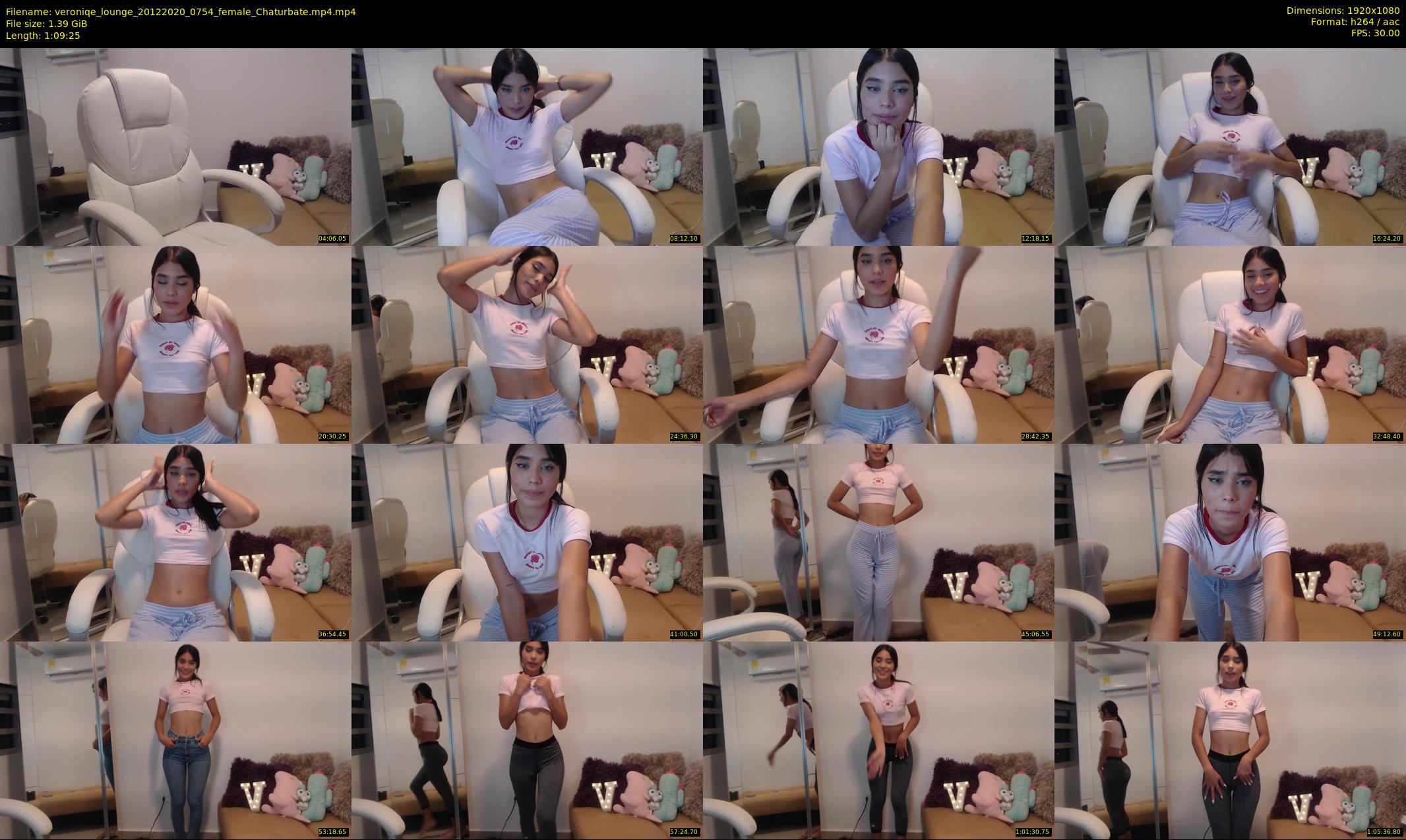 veroniqe_lounge — 70 minute Chaturbate couple cam show recording, 1080p, Dec 20, 2020