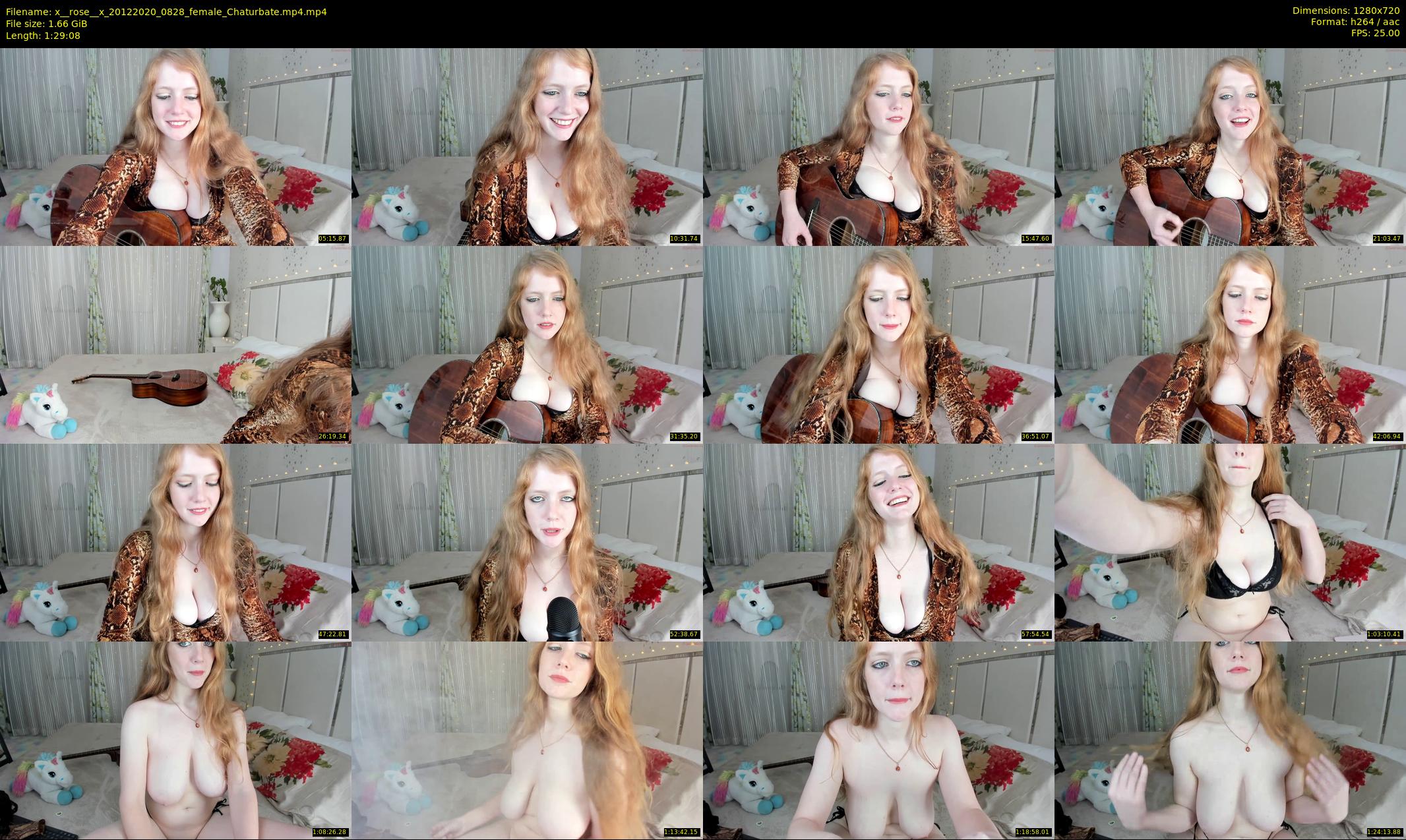 x__rose__x — 90 minute Chaturbate female cam show recording, 720p, Dec 20, 2020