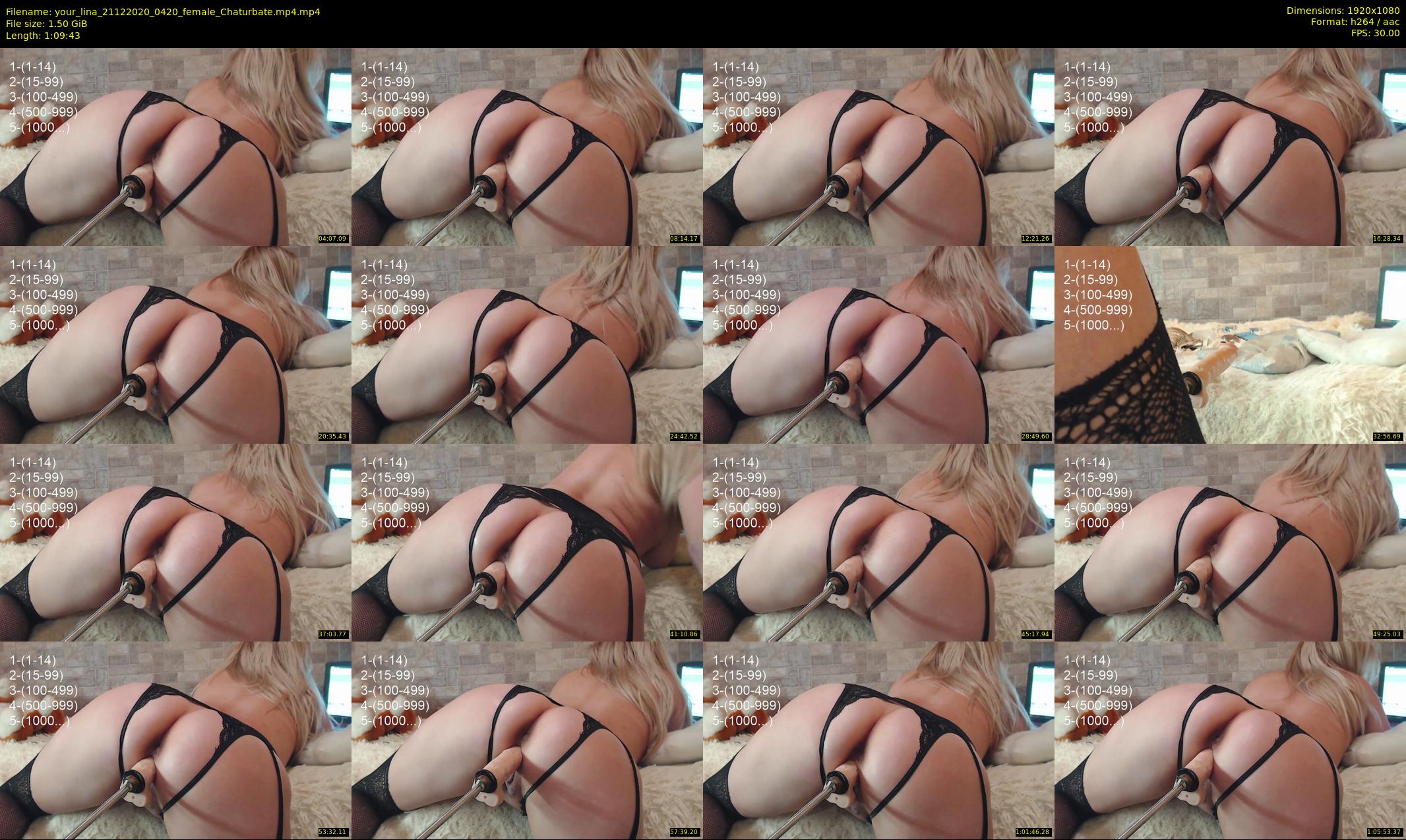 your_lina — 70 minute Chaturbate female cam show recording, 1080p, Dec 21, 2020