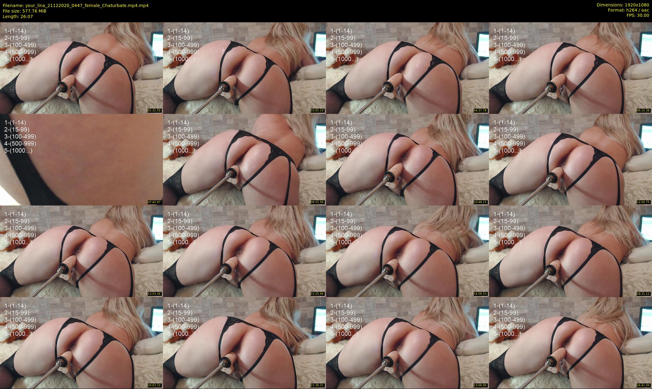 your_lina — 27 minute Chaturbate female cam show recording, 1080p, Dec 21, 2020