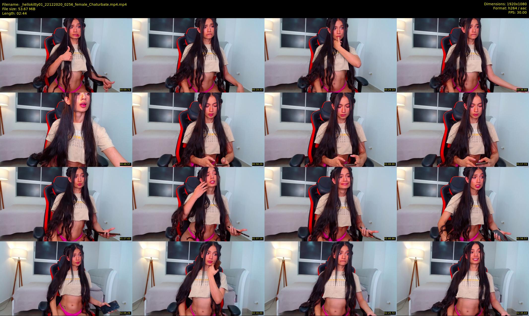 _hellokitty01 — 3 minute Chaturbate female cam show recording, 1080p, Dec 22, 2020