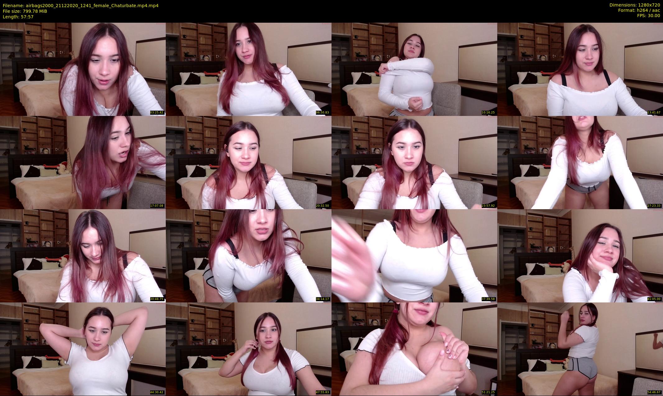 airbags2000 — 58 minute Chaturbate female cam show recording, 720p, Dec 21, 2020