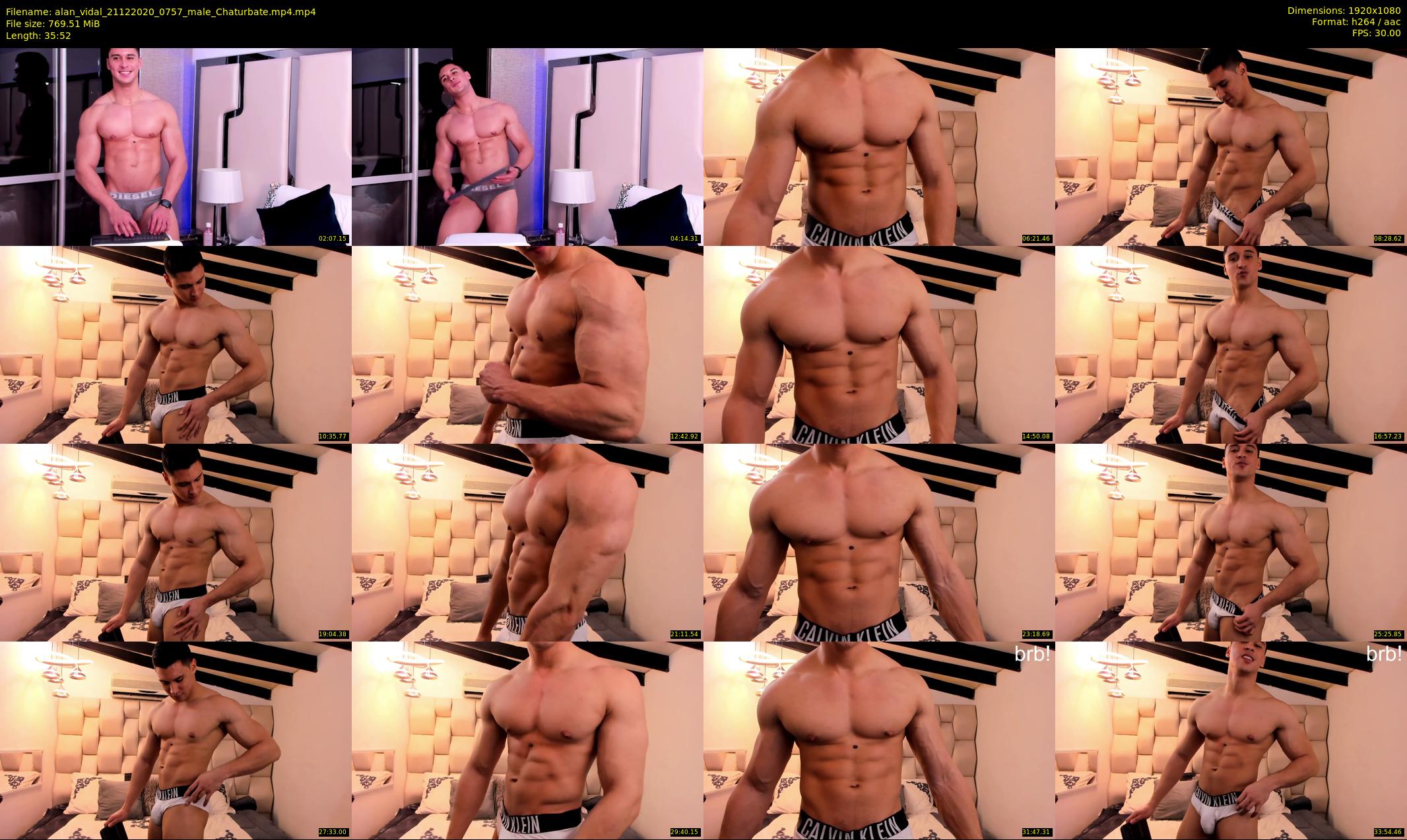 alan_vidal — 36 minute Chaturbate male cam show recording, 1080p, Dec 21, 2020