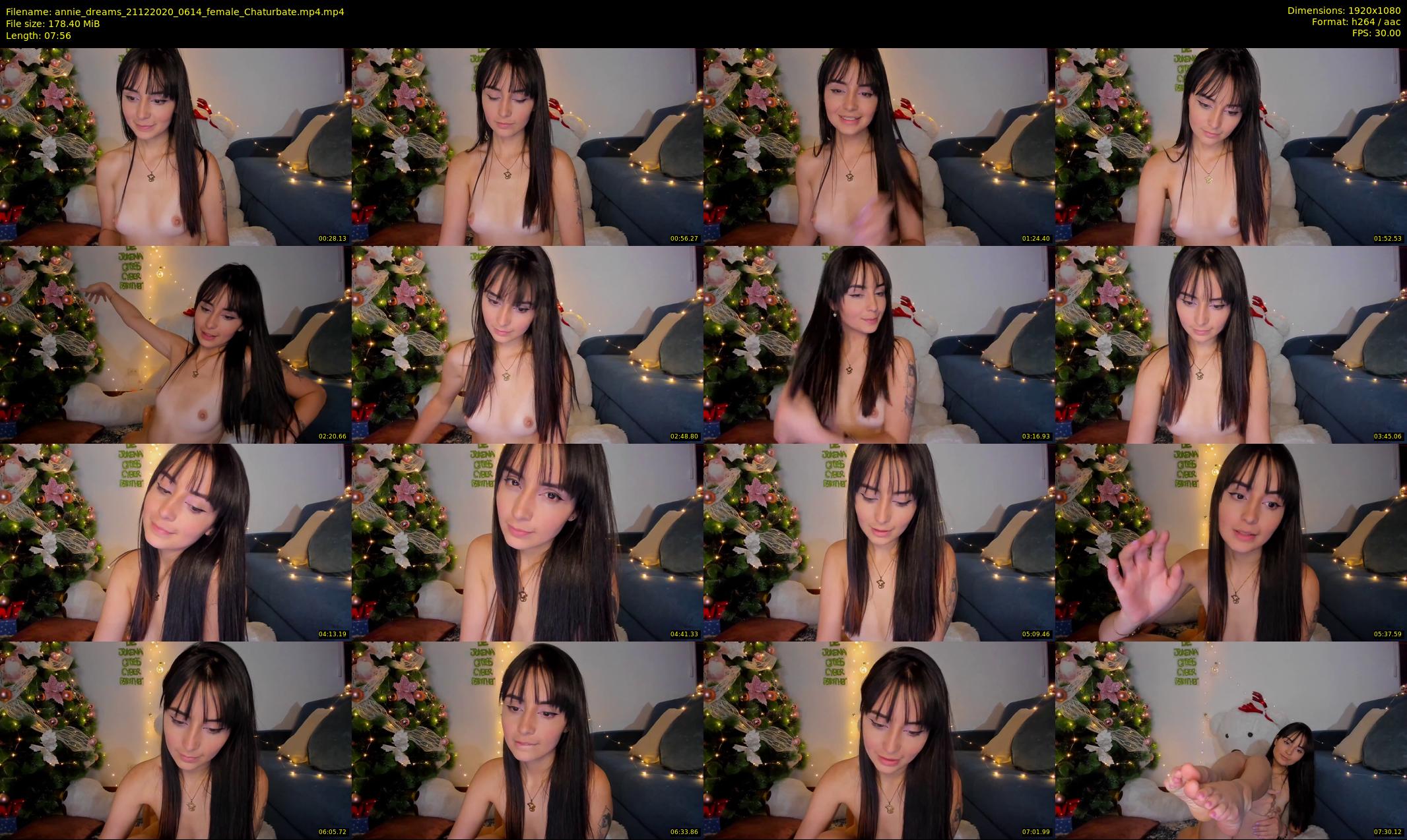 annie_dreams — 8 minute Chaturbate female cam show recording, 1080p, Dec 21, 2020