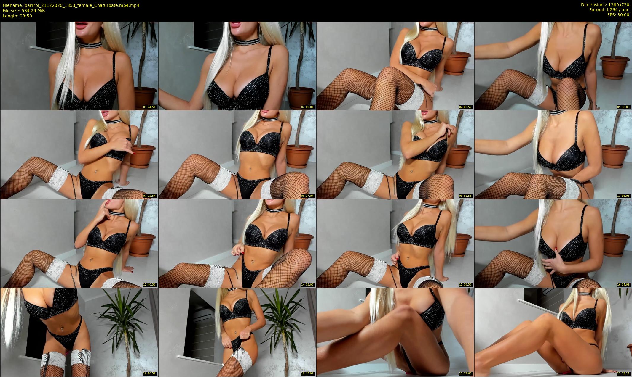 barrrbi — 24 minute Chaturbate female cam show recording, 720p, Dec 21, 2020