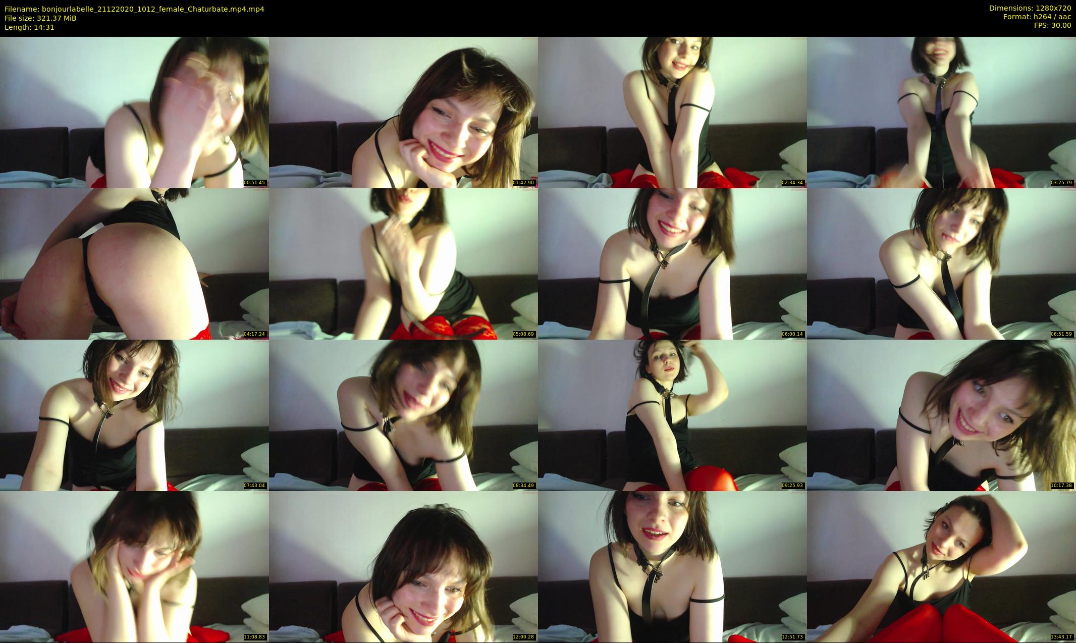 bonjourlabelle — 15 minute Chaturbate female cam show recording, 720p, Dec 21, 2020