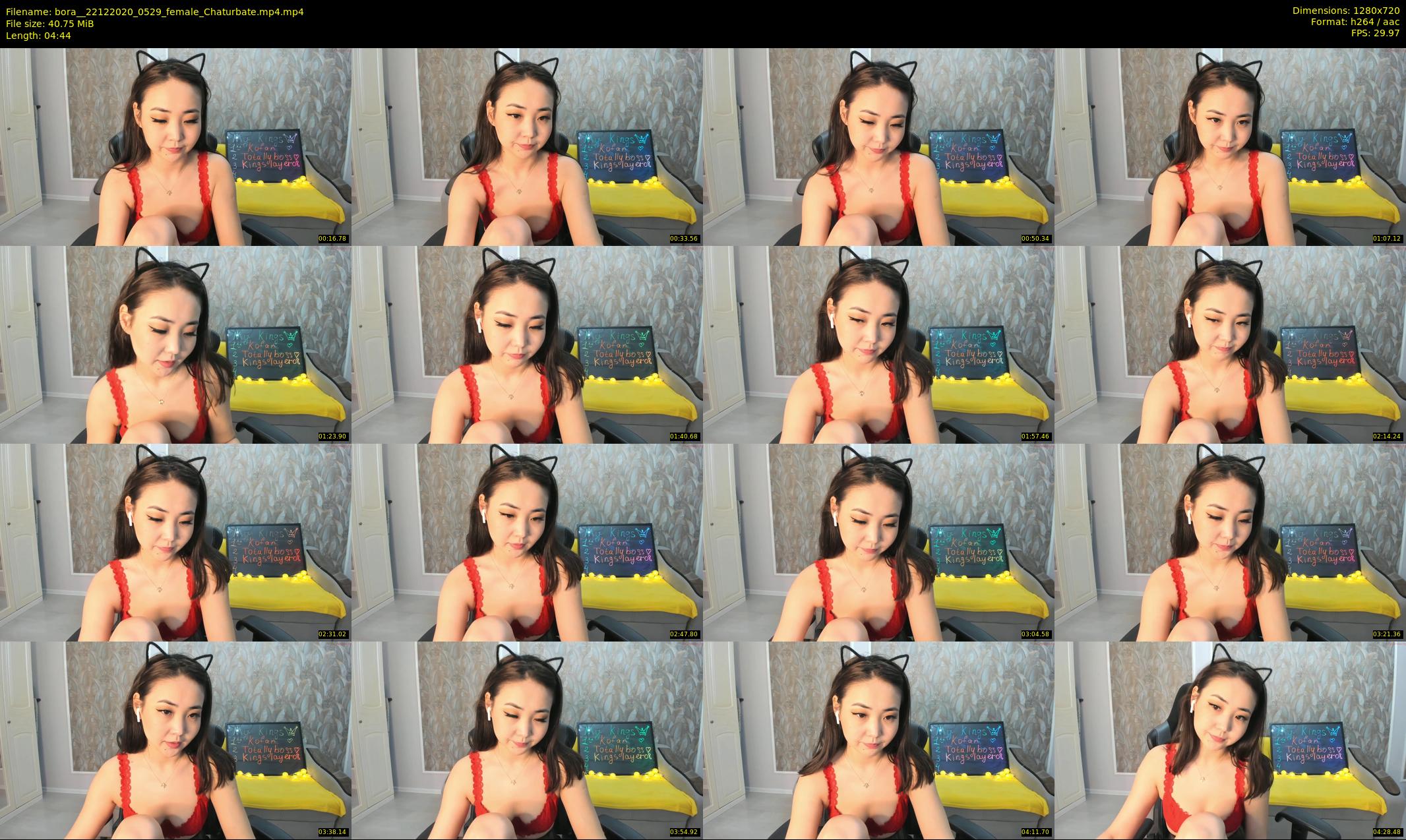 bora_ — 5 minute Chaturbate female cam show recording, 720p, Dec 22, 2020