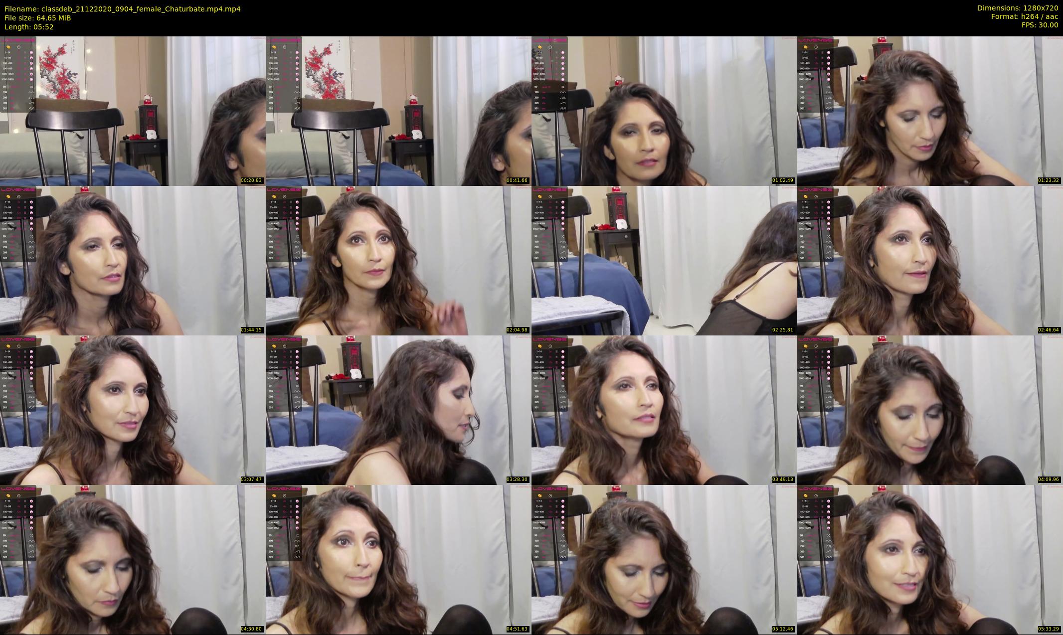 classdeb — 6 minute Chaturbate female cam show recording, 720p, Dec 21, 2020