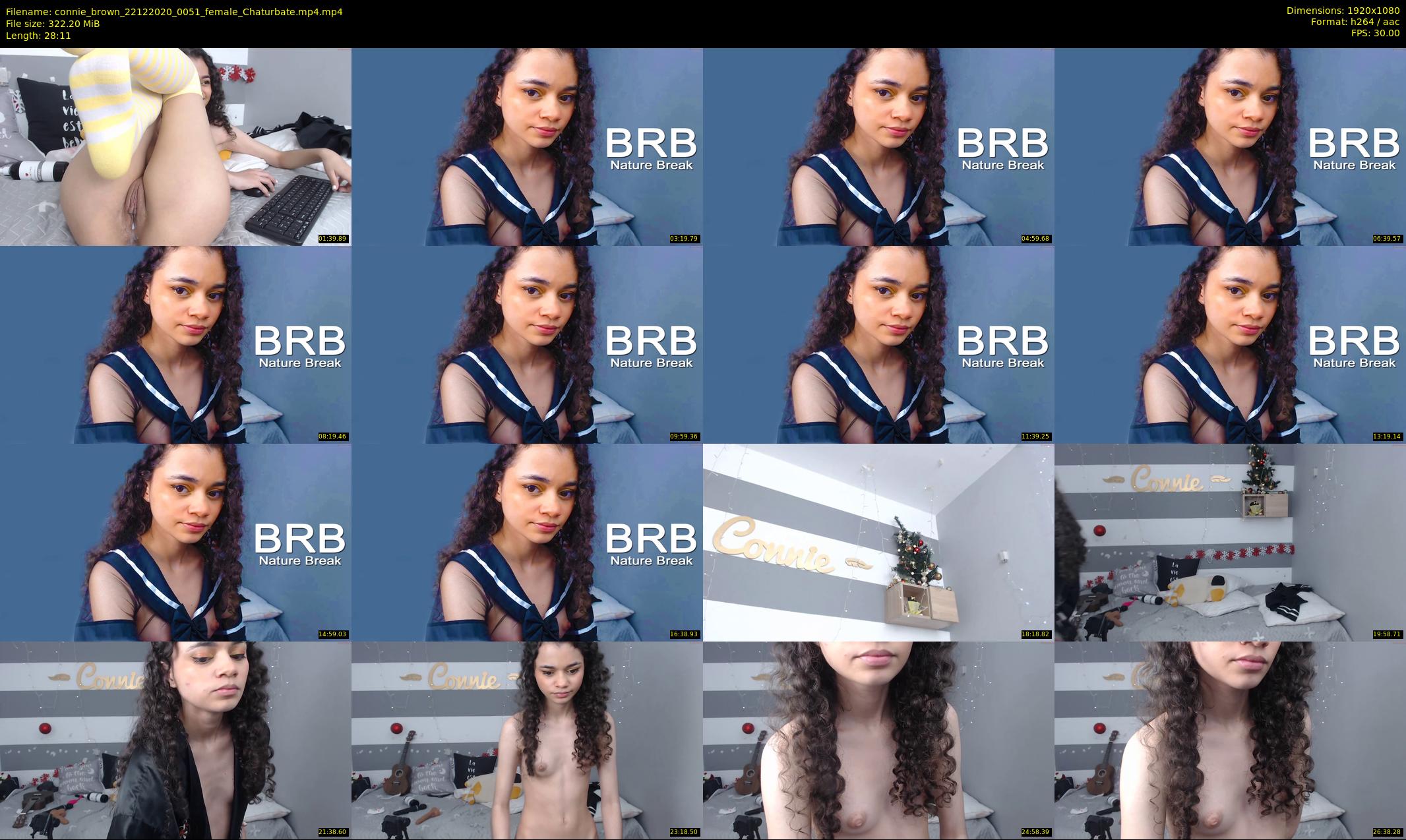 connie_brown — 29 minute Chaturbate female cam show recording, 1080p, Dec 22, 2020