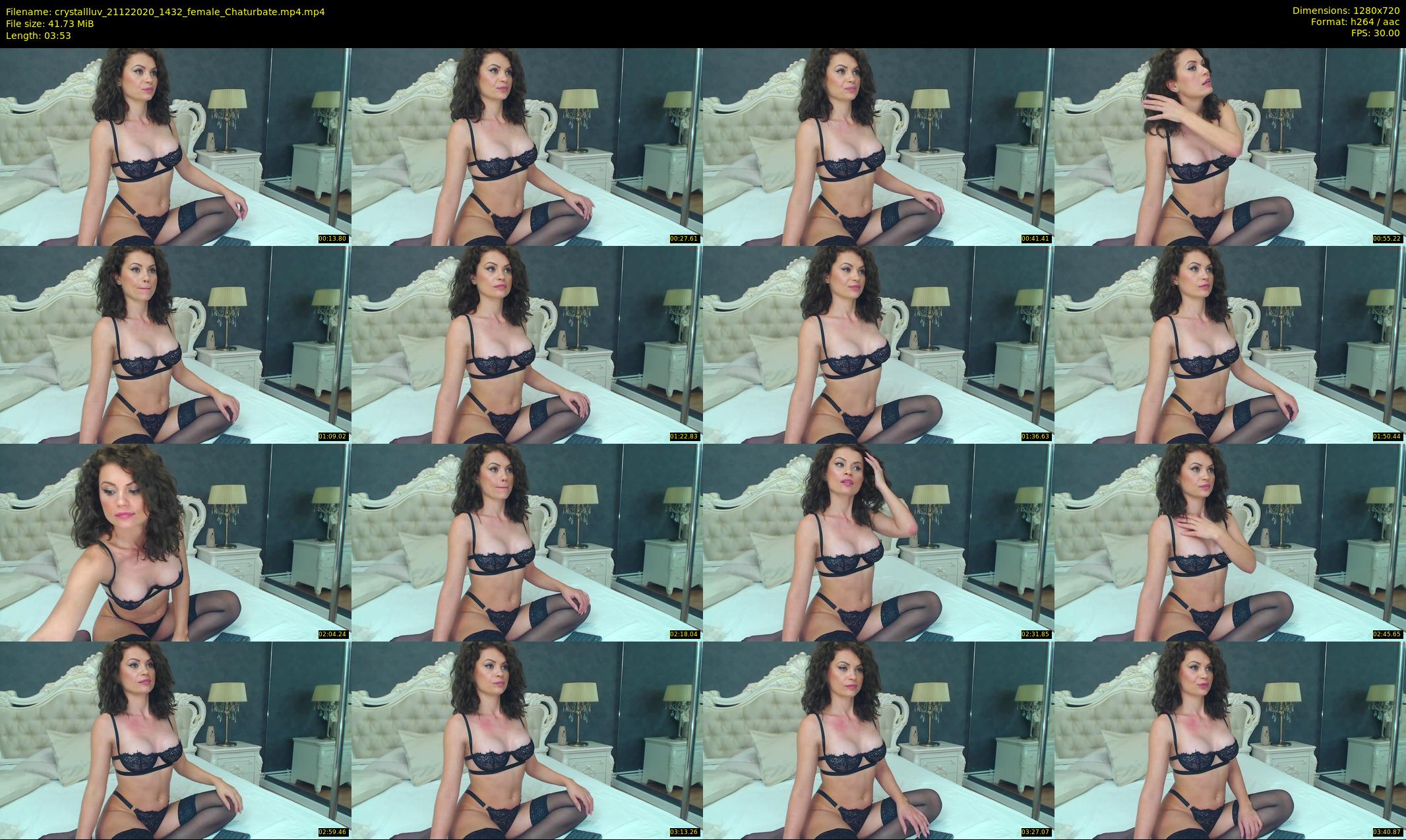 crystallluv — 4 minute Chaturbate female cam show recording, 720p, Dec 21, 2020