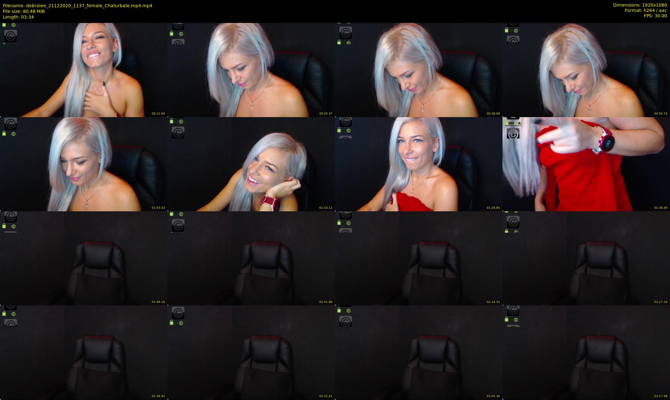 debralee — 4 minute Chaturbate female cam show recording, 1080p, Dec 21, 2020