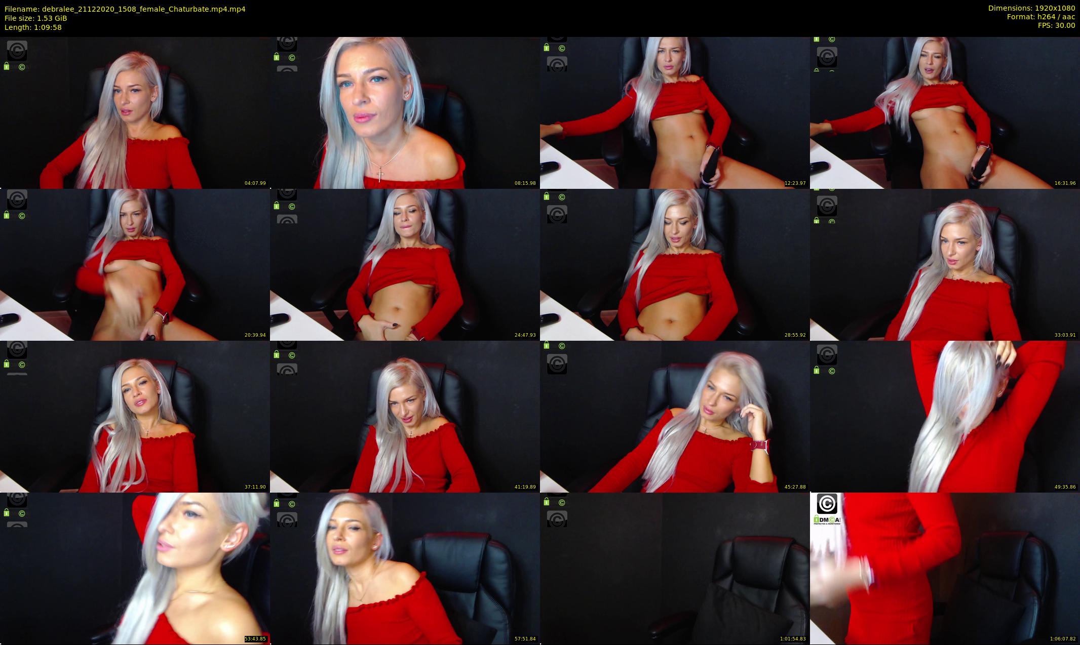 debralee — 70 minute Chaturbate female cam show recording, 1080p, Dec 21, 2020