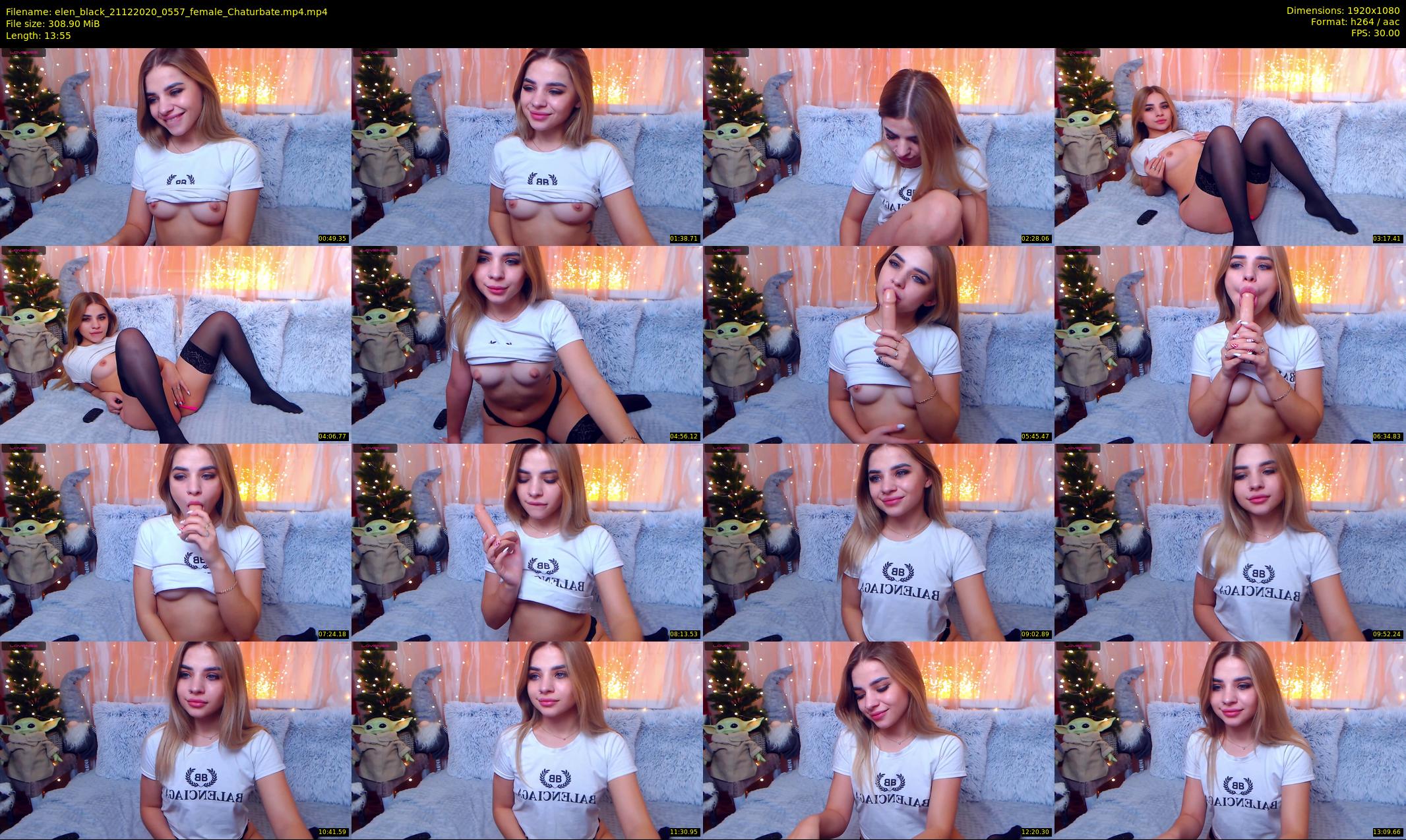 elen_black — 14 minute Chaturbate female cam show recording, 1080p, Dec 21, 2020