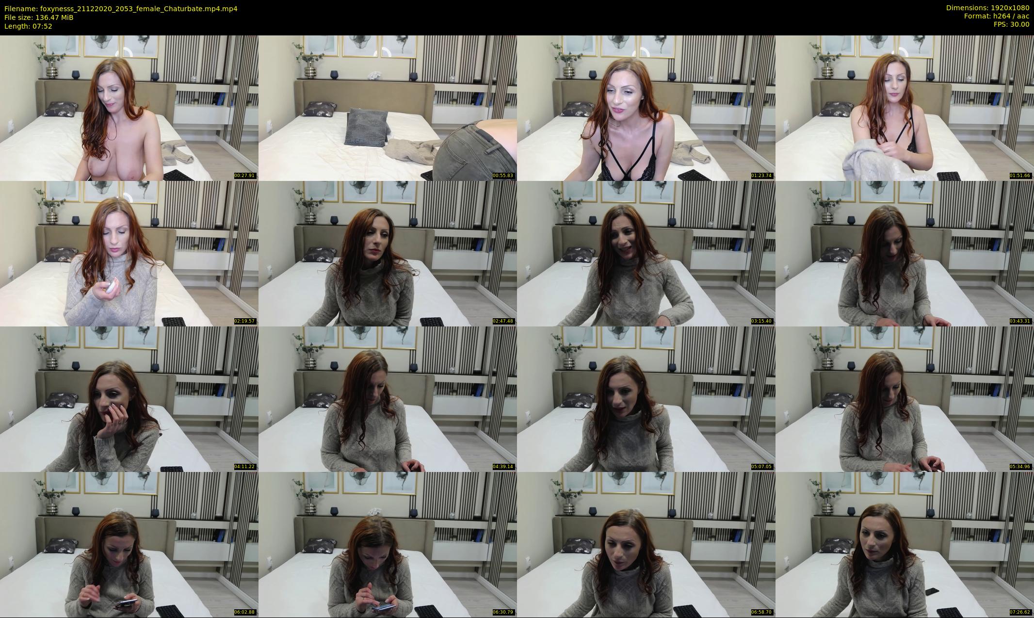 foxynesss — 8 minute Chaturbate female cam show recording, 1080p, Dec 21, 2020