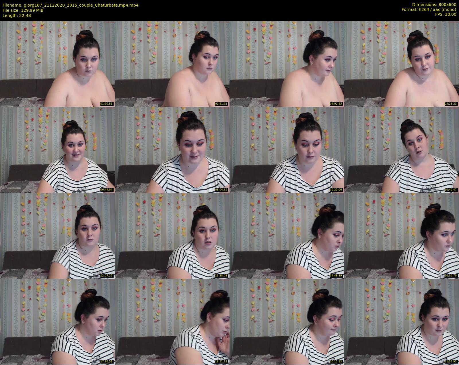 giorg107 — 23 minute Chaturbate couple cam show recording, 480p, Dec 21, 2020