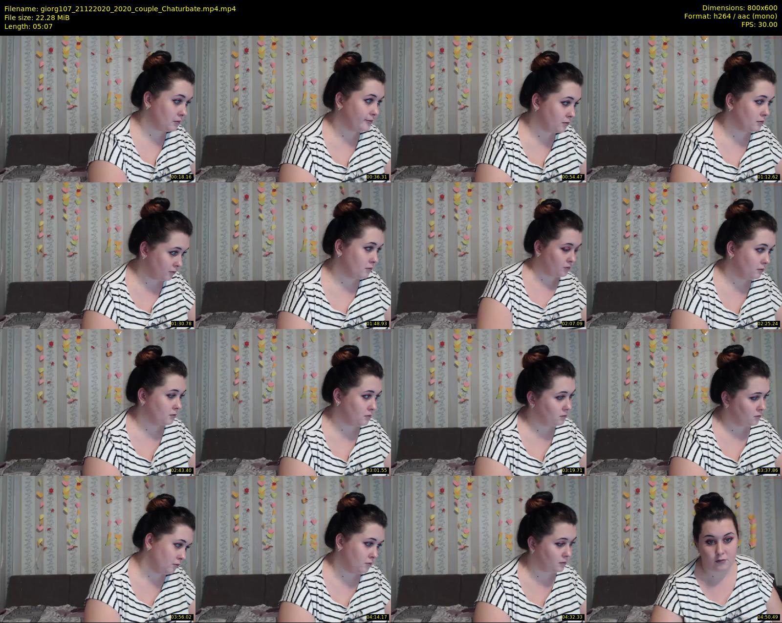 giorg107 — 6 minute Chaturbate couple cam show recording, 480p, Dec 21, 2020