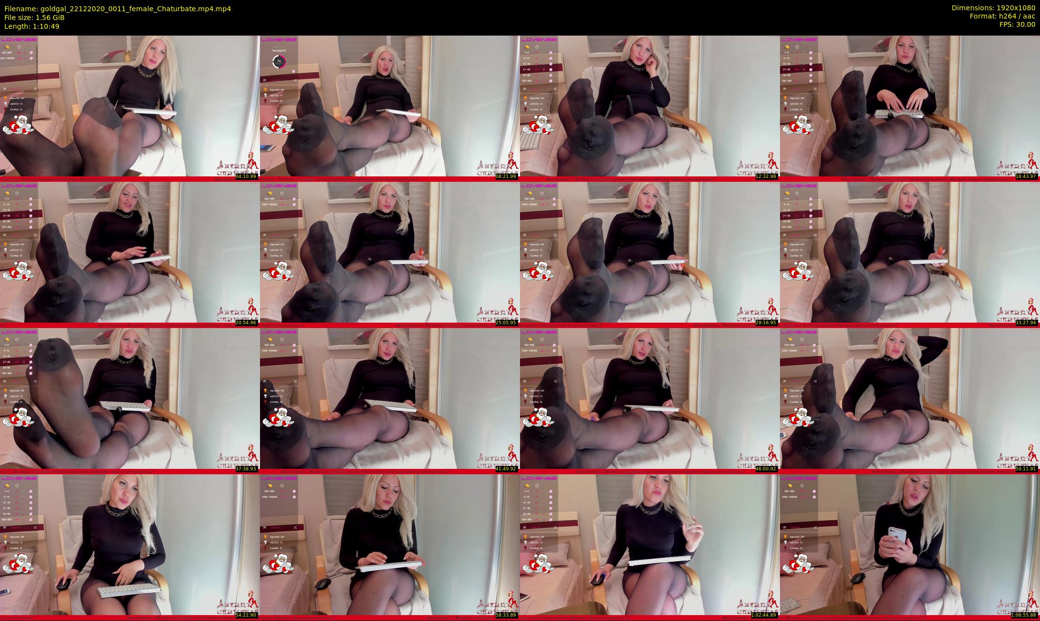 goldgal — 71 minute Chaturbate female cam show recording, 1080p, Dec 22, 2020
